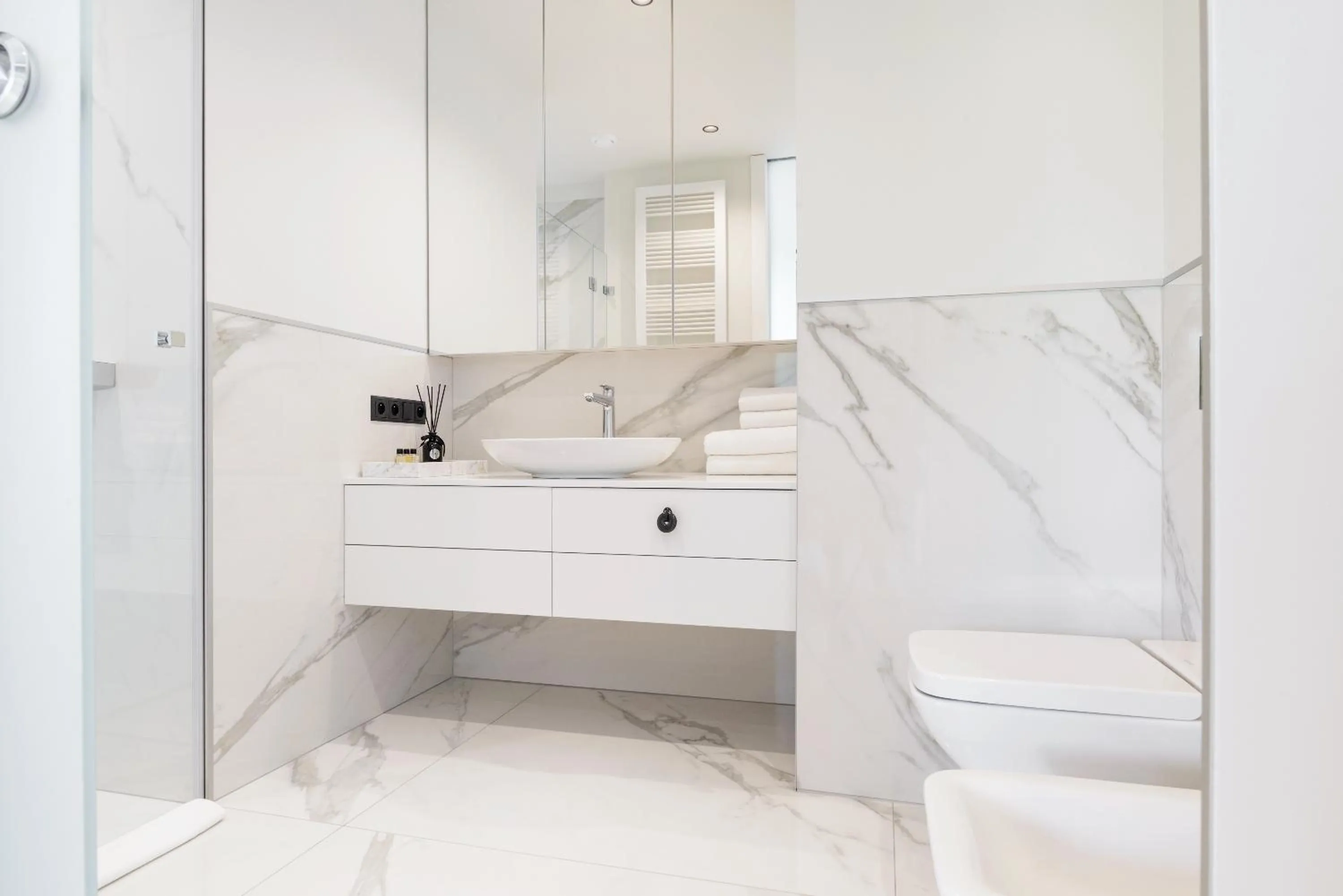 Bathroom in Centro Design Apartments - Półwiejska