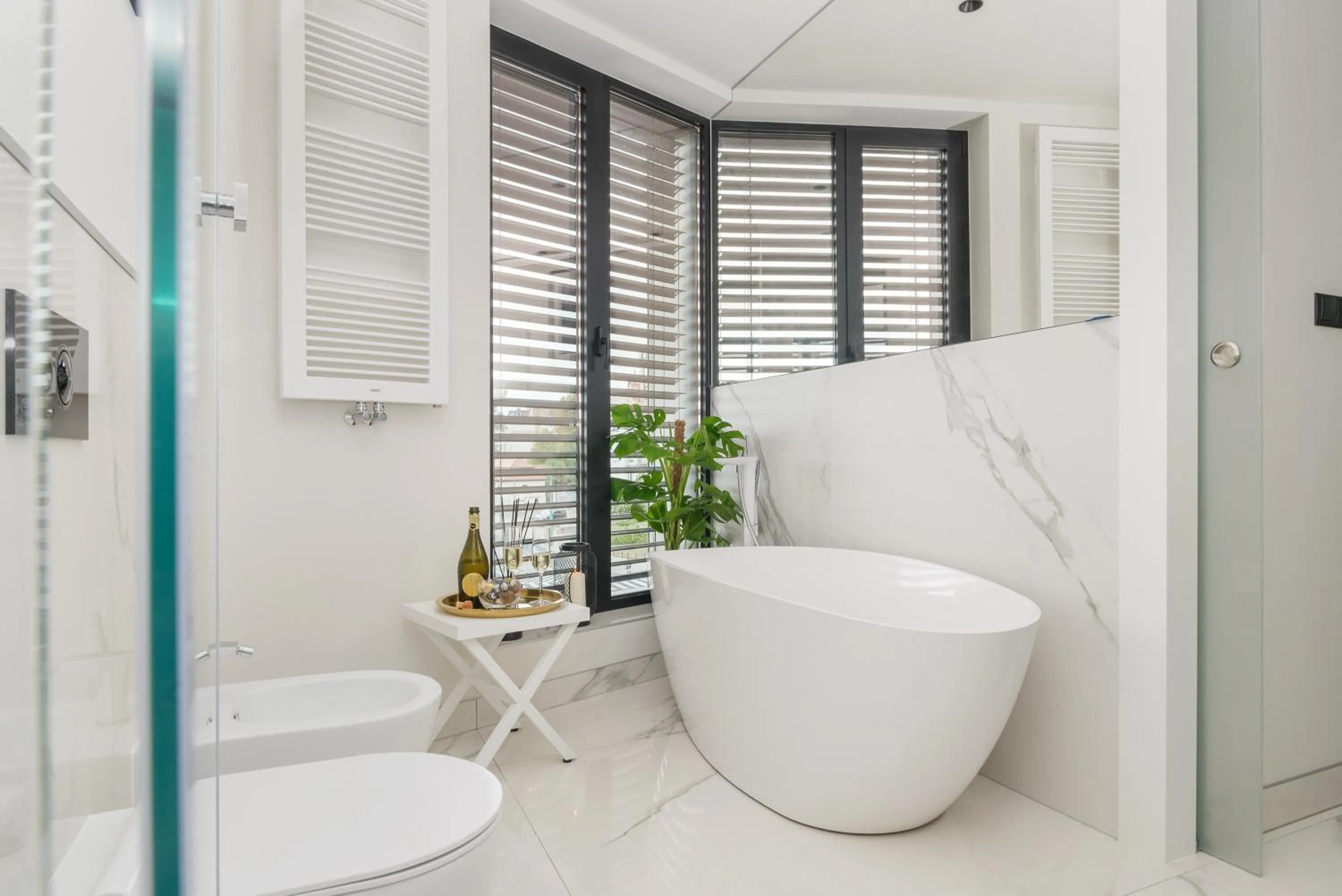 Bathroom in Centro Design Apartments - Półwiejska