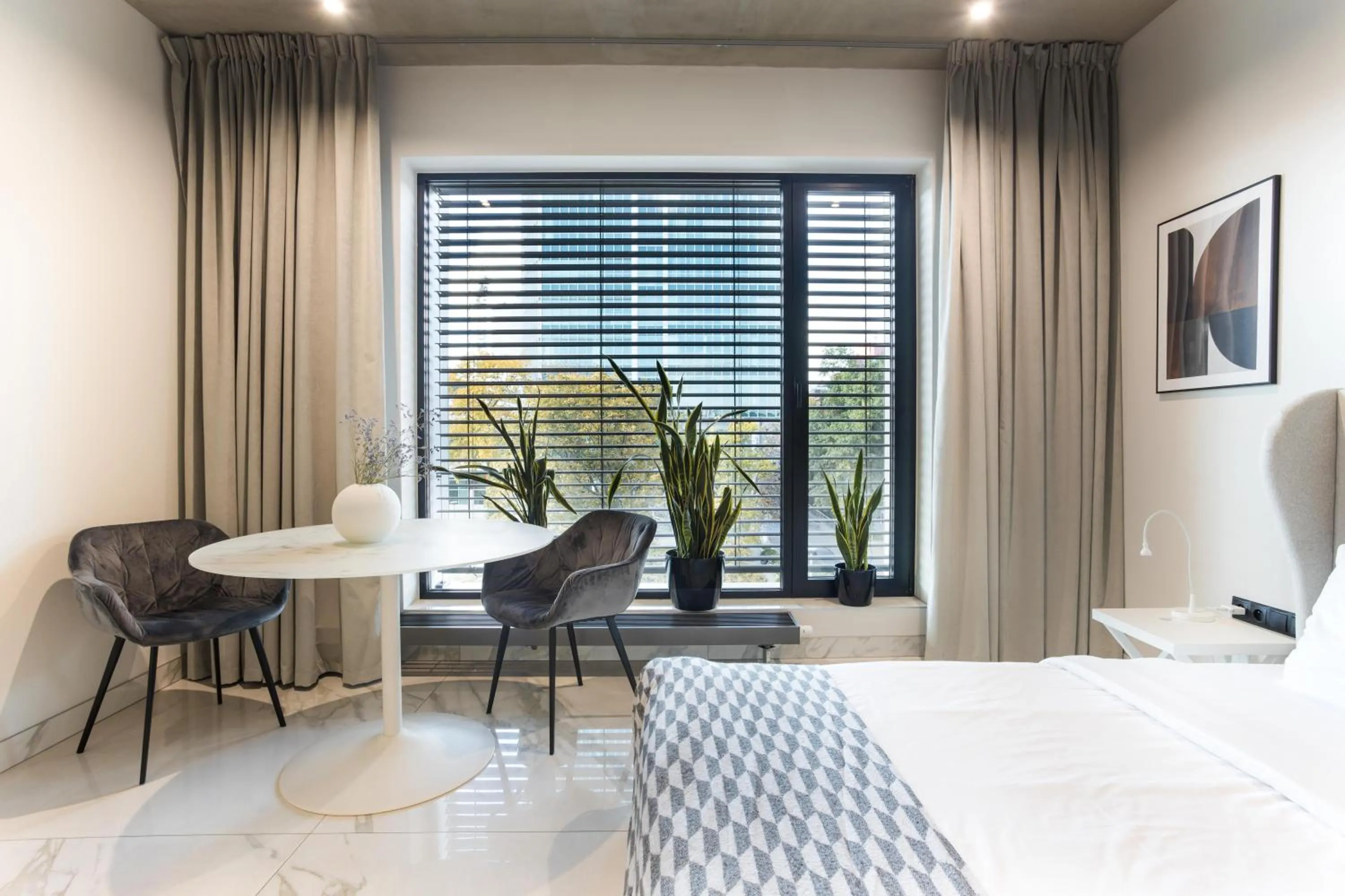 Bed in Centro Design Apartments - Półwiejska