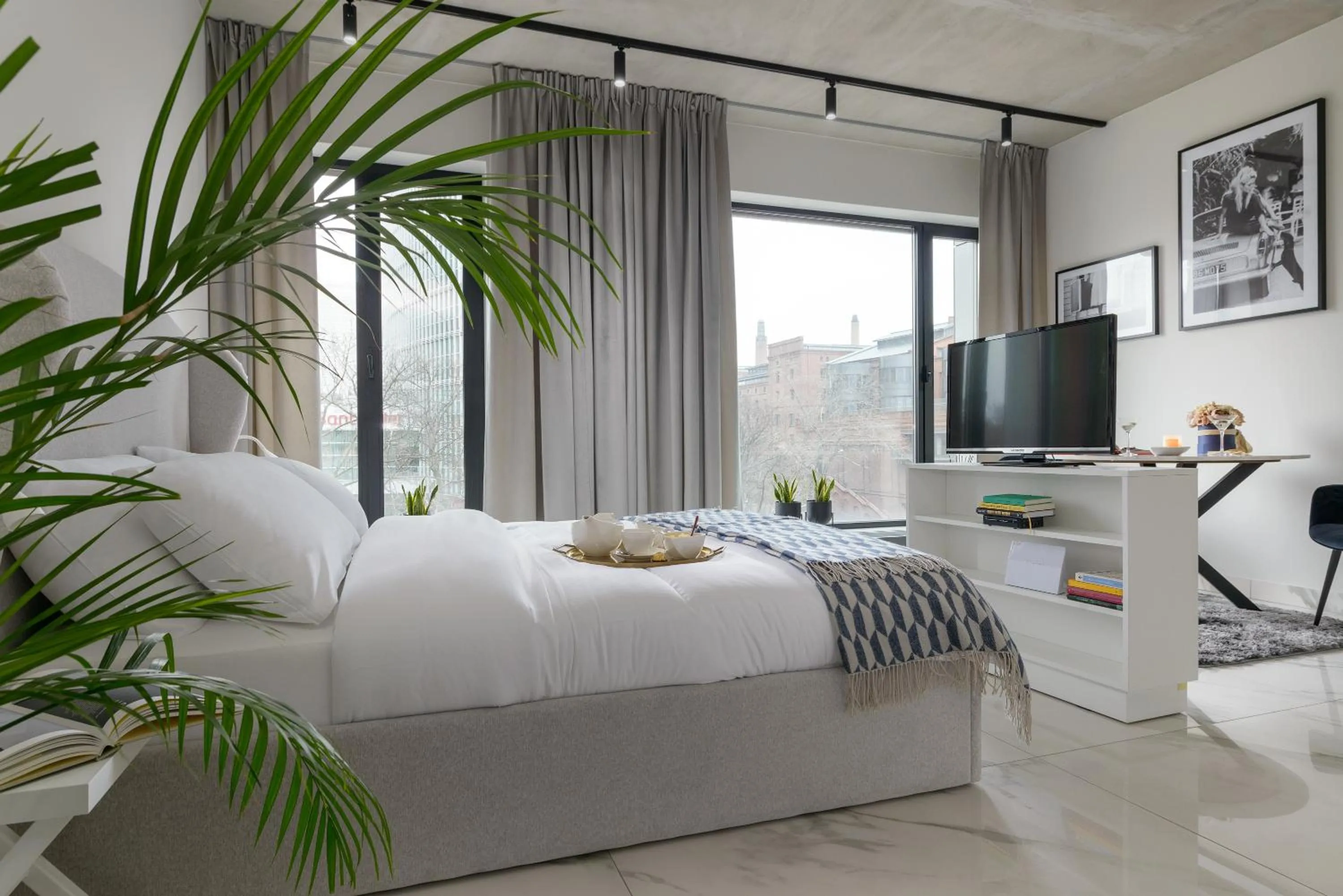 Photo of the whole room, Bed in Centro Design Apartments - Półwiejska