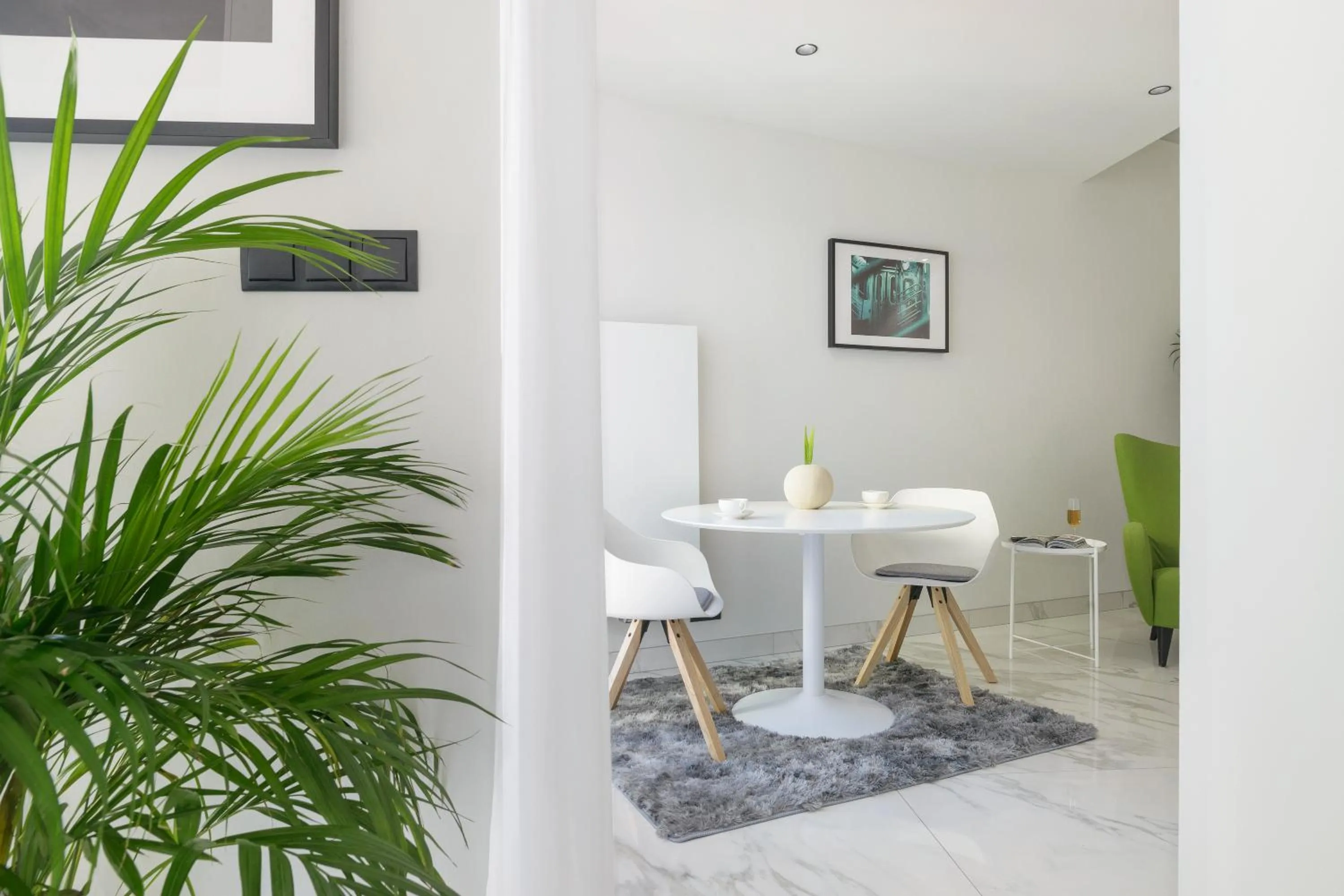 Living room in Centro Design Apartments - Półwiejska