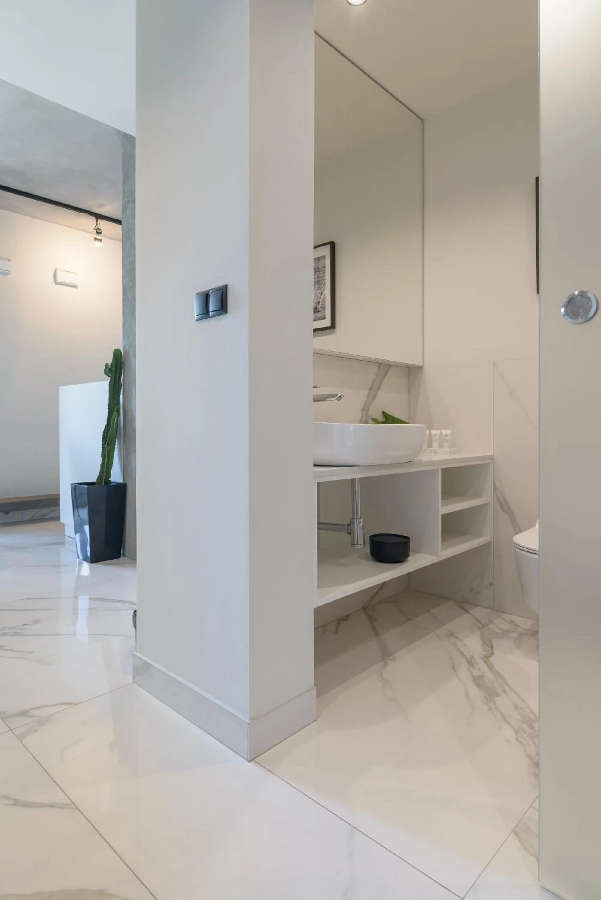 Bathroom in Centro Design Apartments - Półwiejska