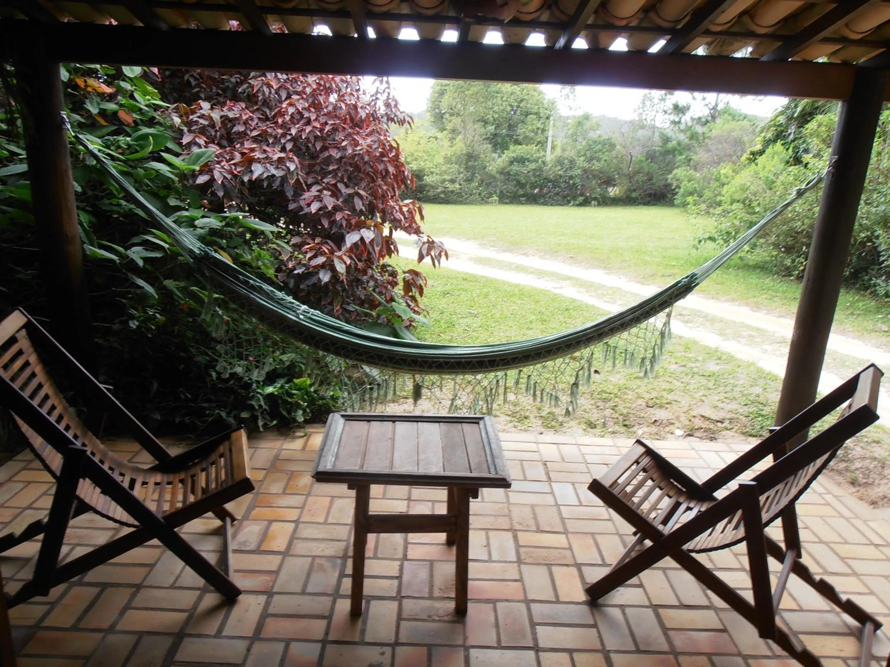 Balcony/Terrace in Pousada Rosa & Canela