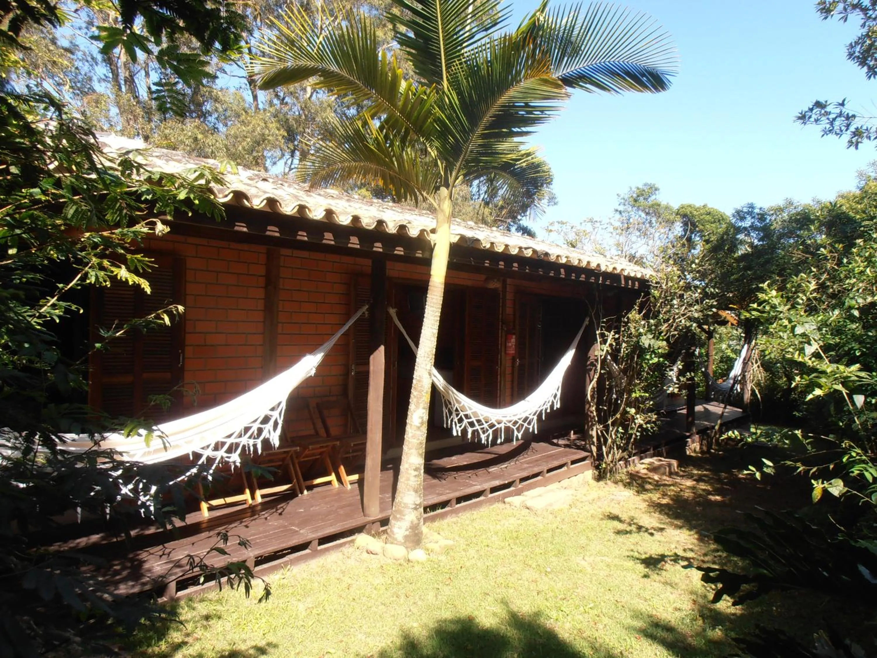 Patio in Pousada Rosa & Canela