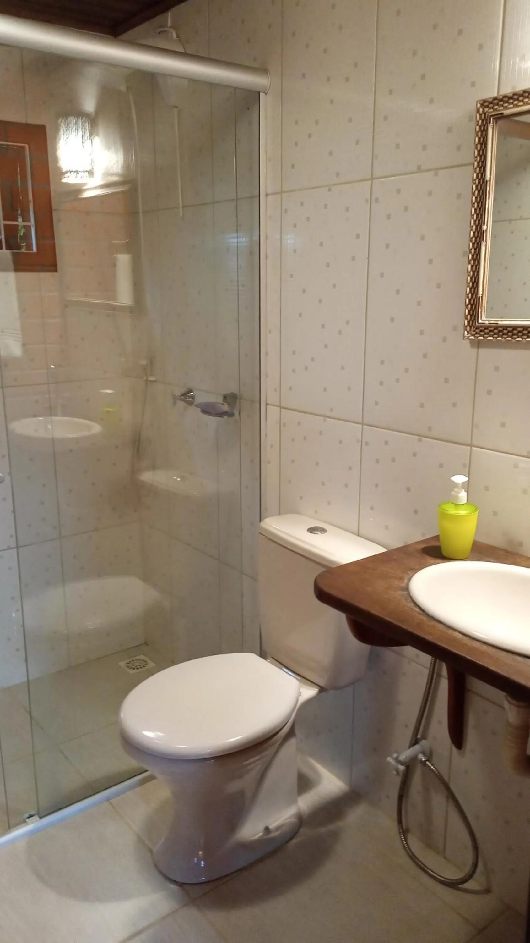 Bathroom in Pousada Rosa & Canela