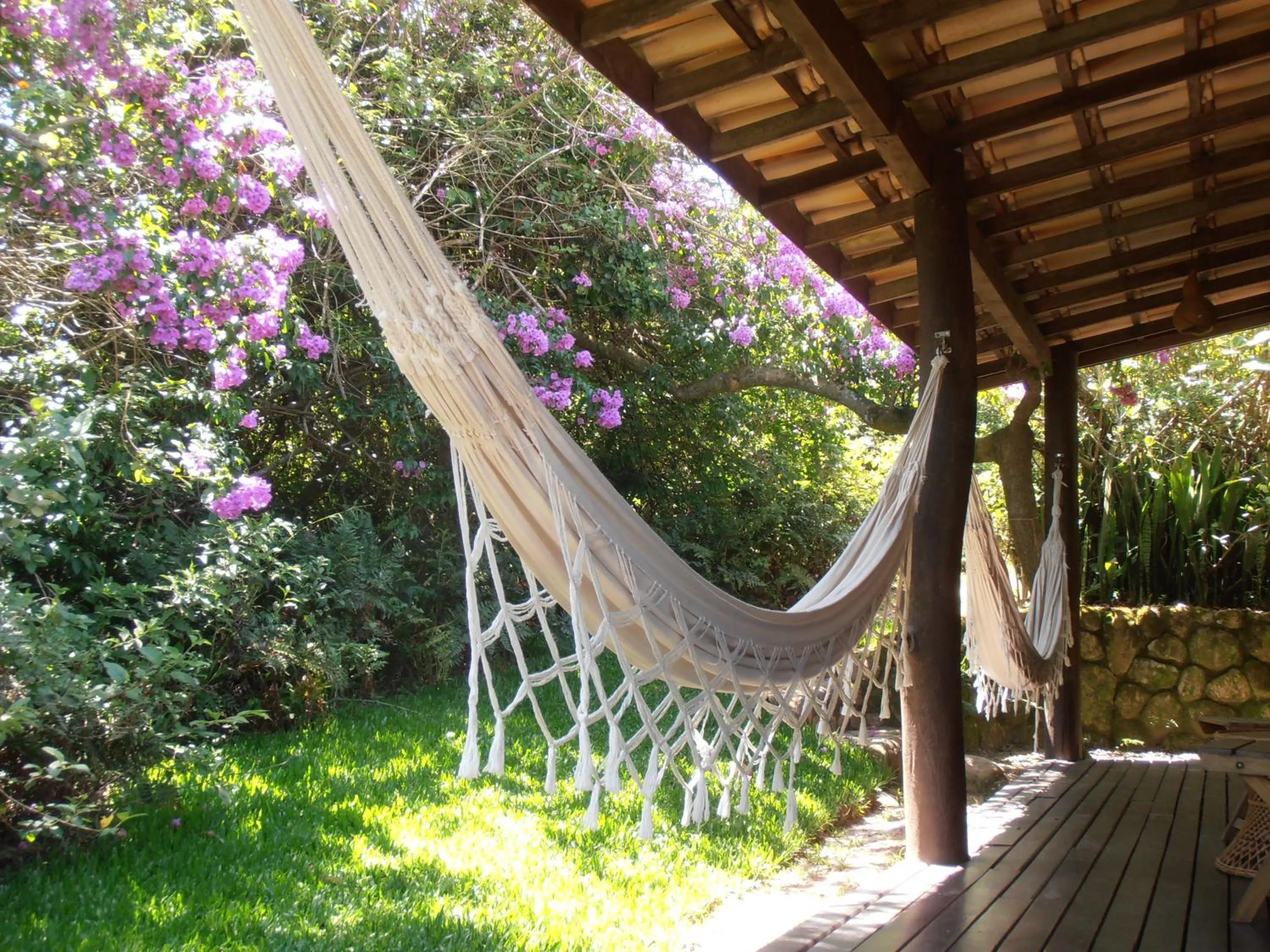 Garden in Pousada Rosa & Canela