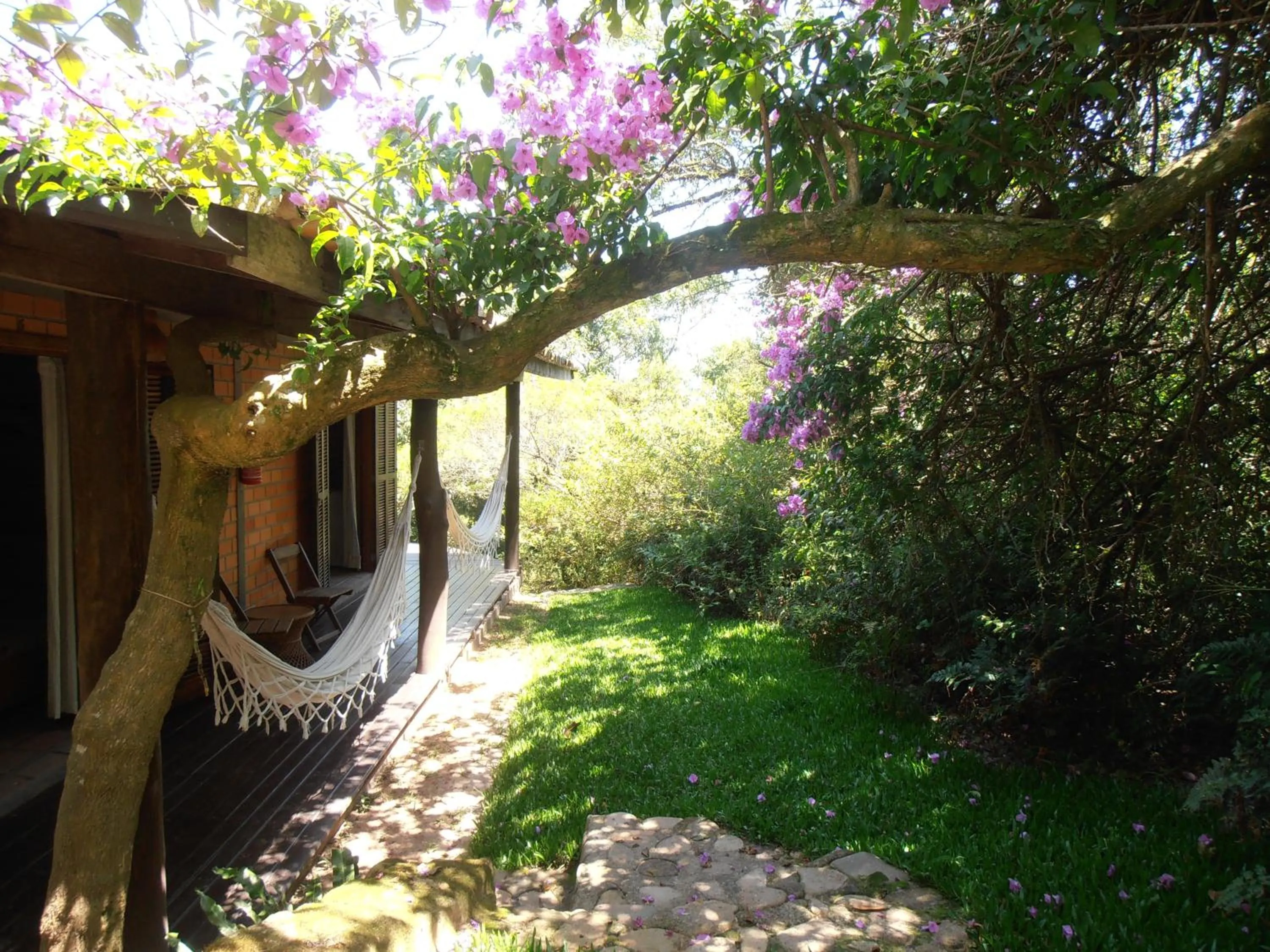 Garden in Pousada Rosa & Canela