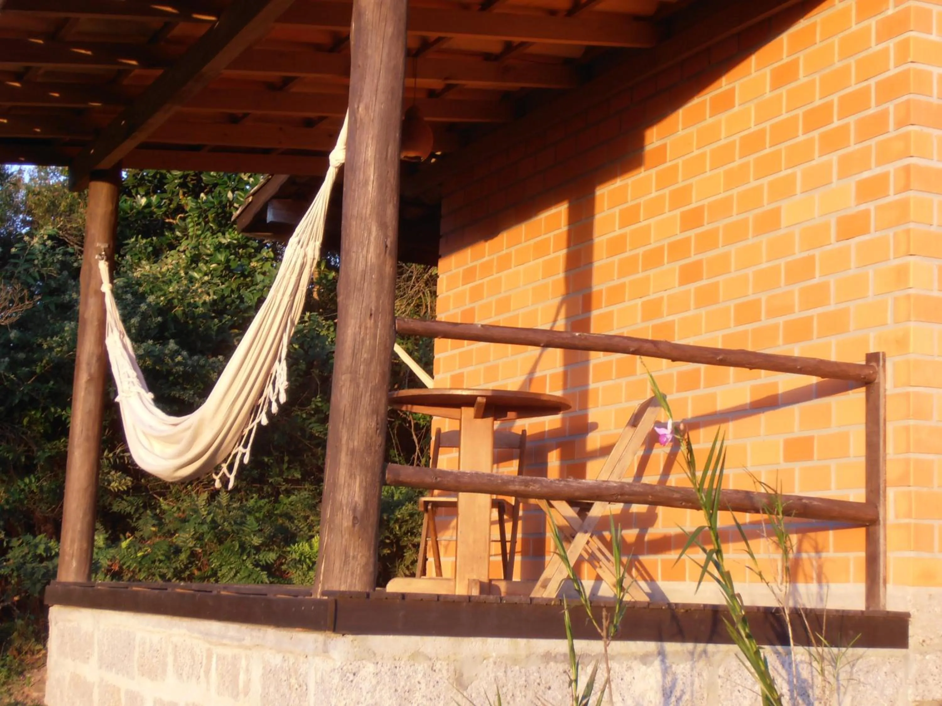 Balcony/Terrace in Pousada Rosa & Canela