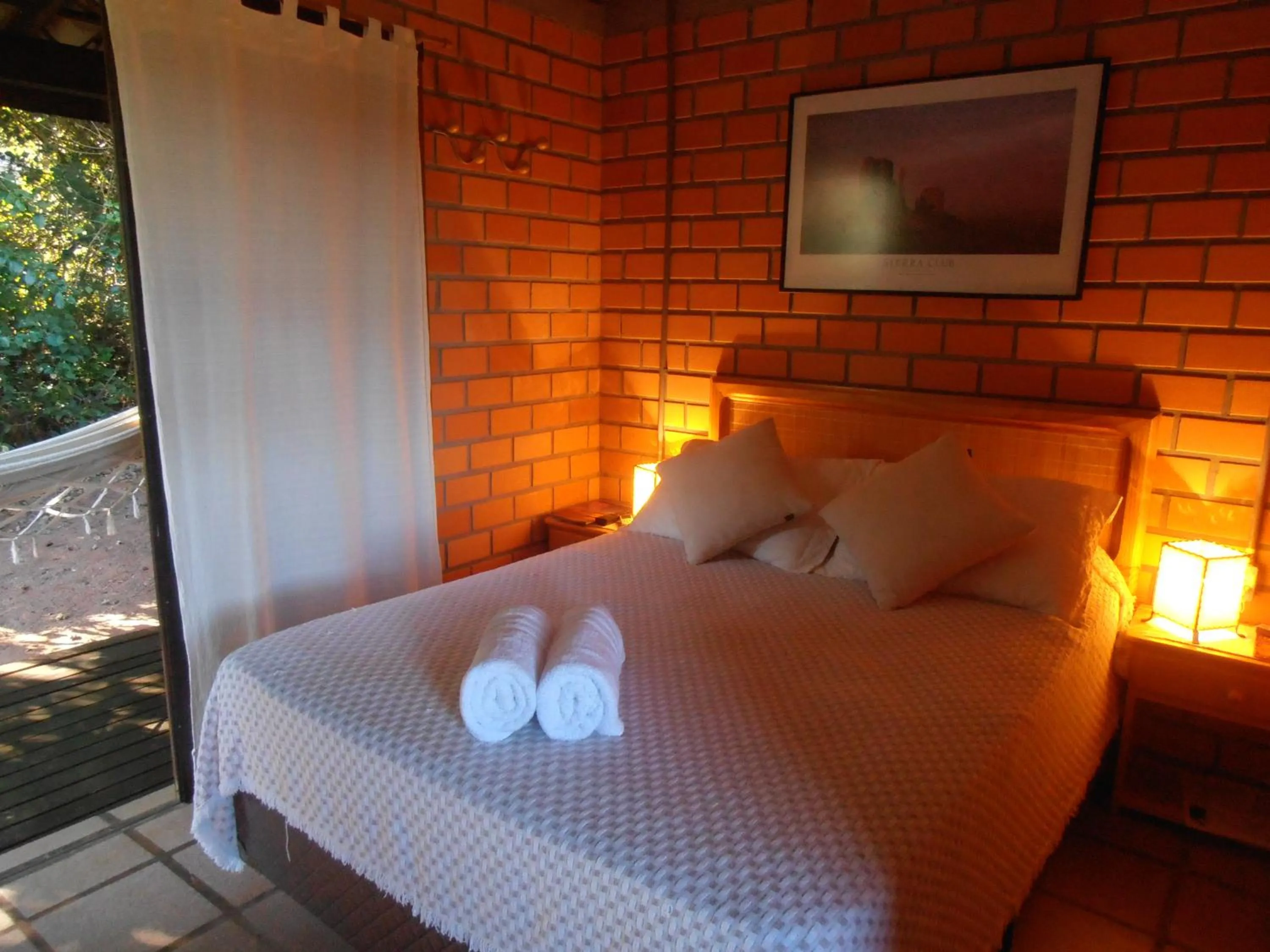 Bed in Pousada Rosa & Canela