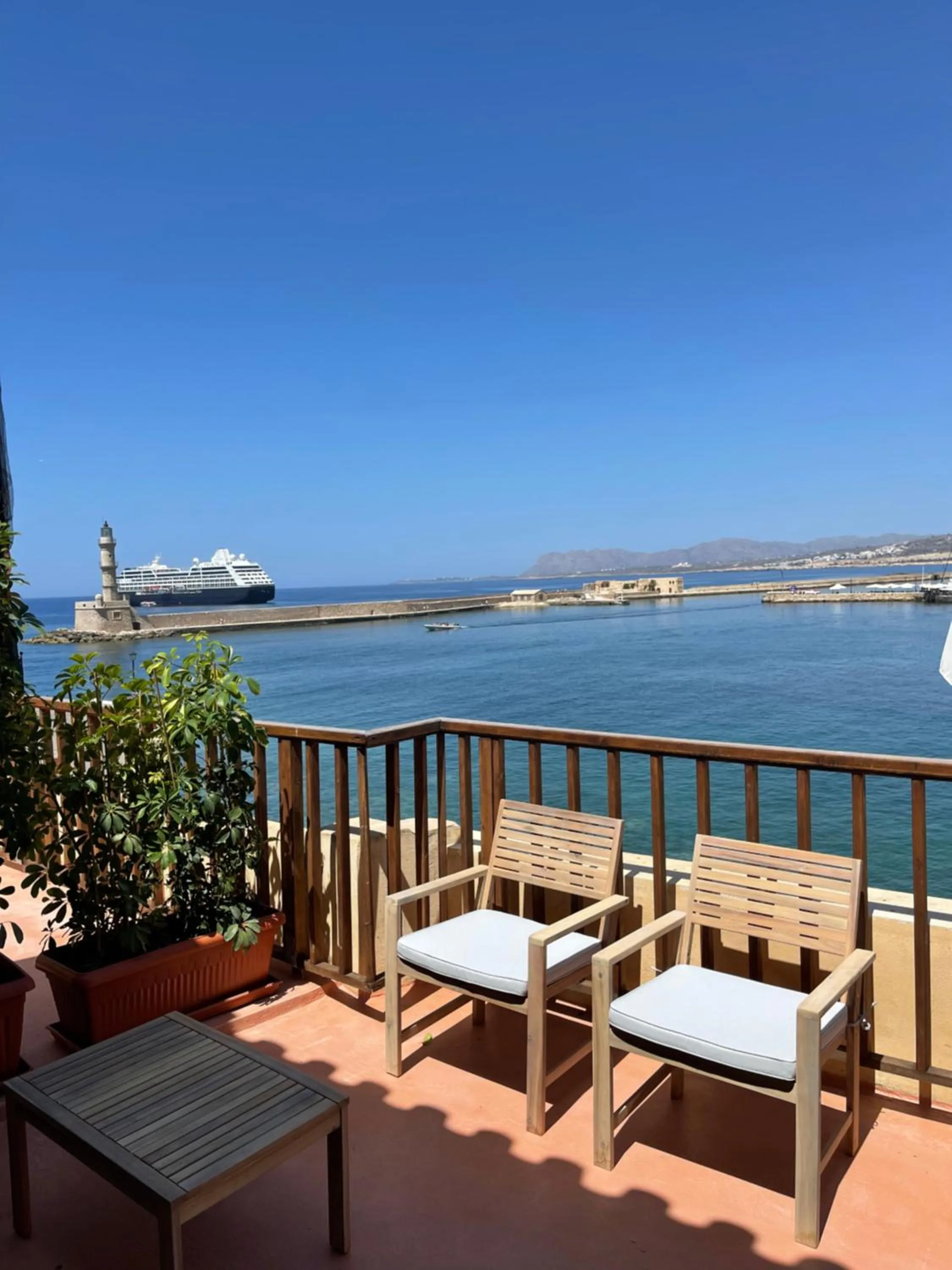 Sea view in Captain Vasilis Hotel