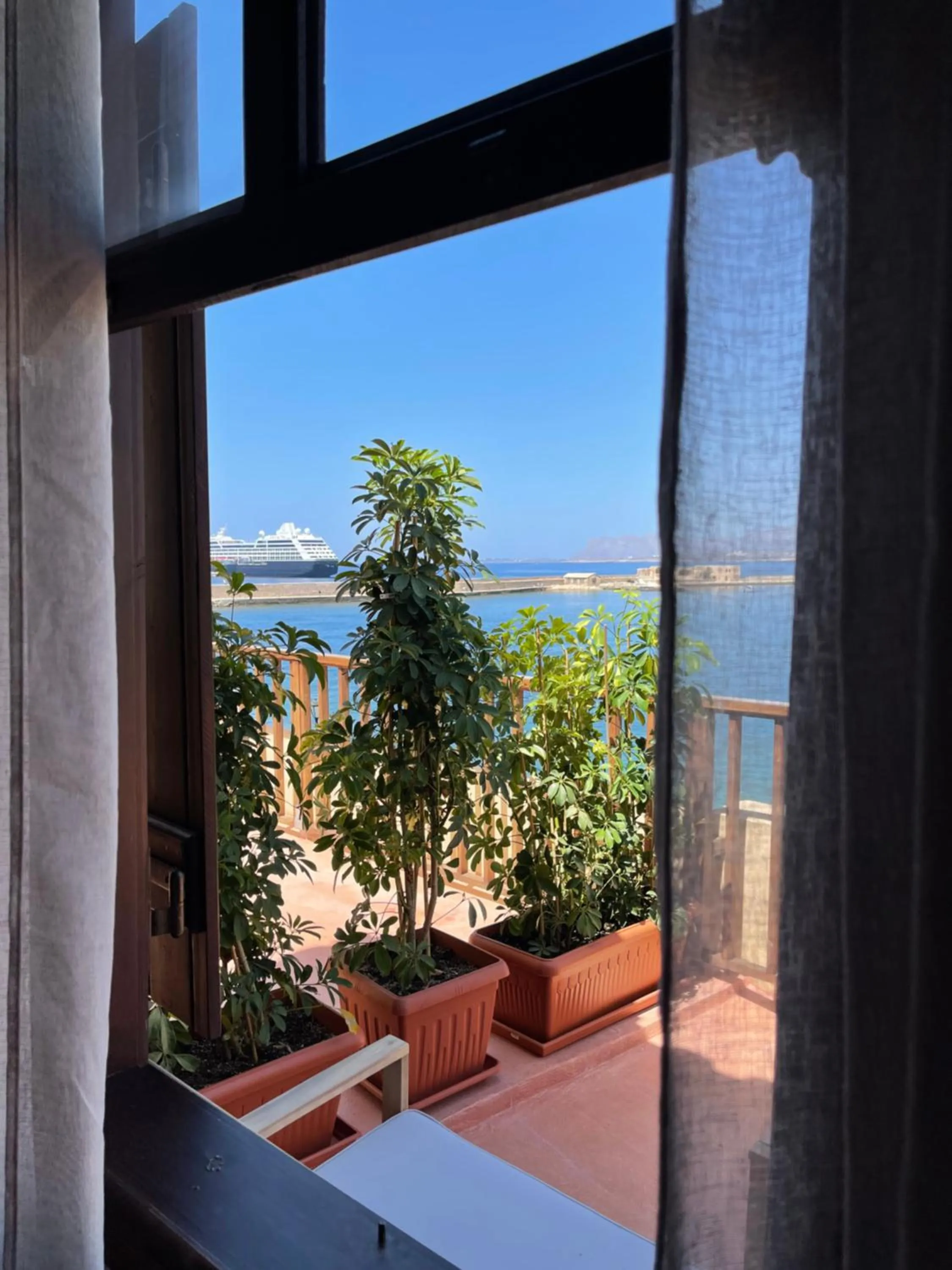 Sea view in Captain Vasilis Hotel