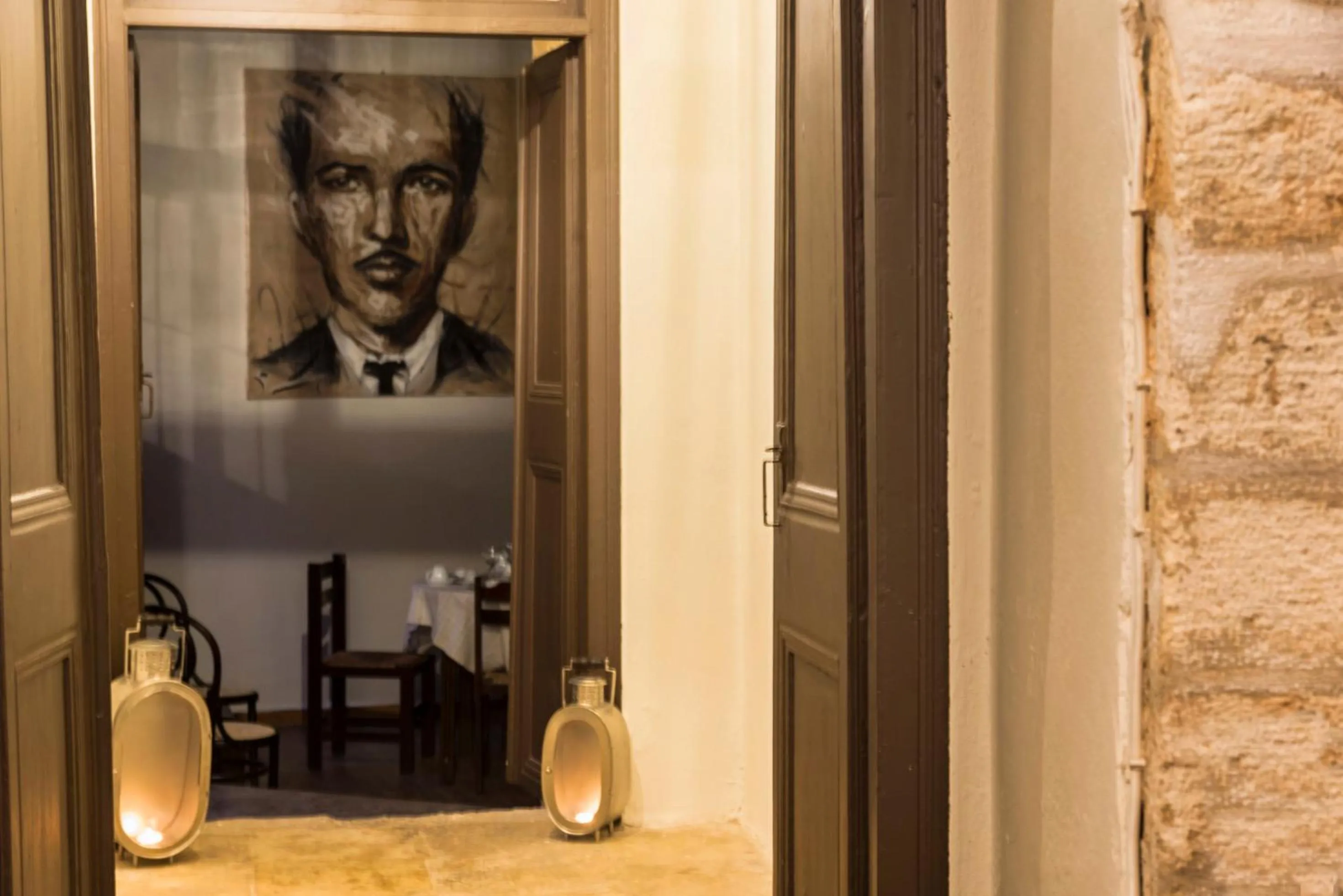 Lobby or reception in Captain Vasilis Hotel