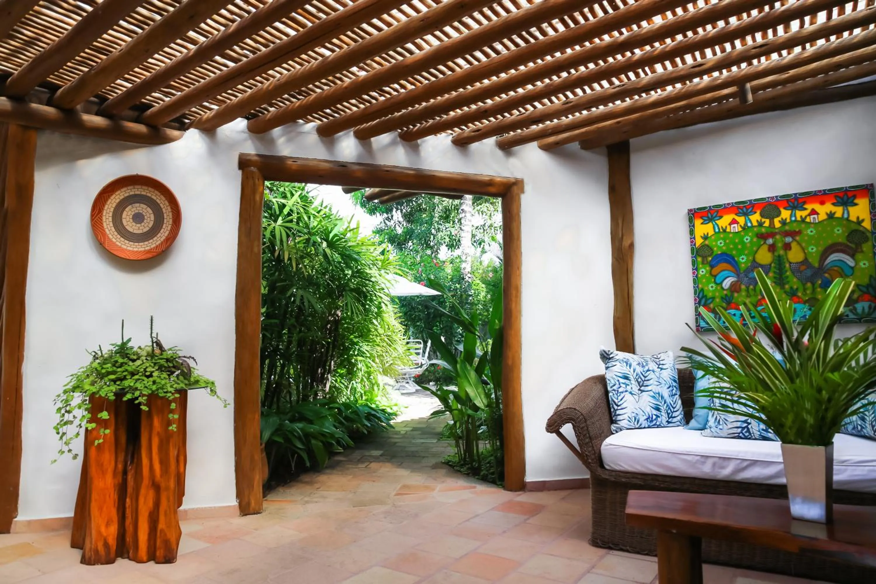 Seating area in Hotel e Resort Villas de Trancoso
