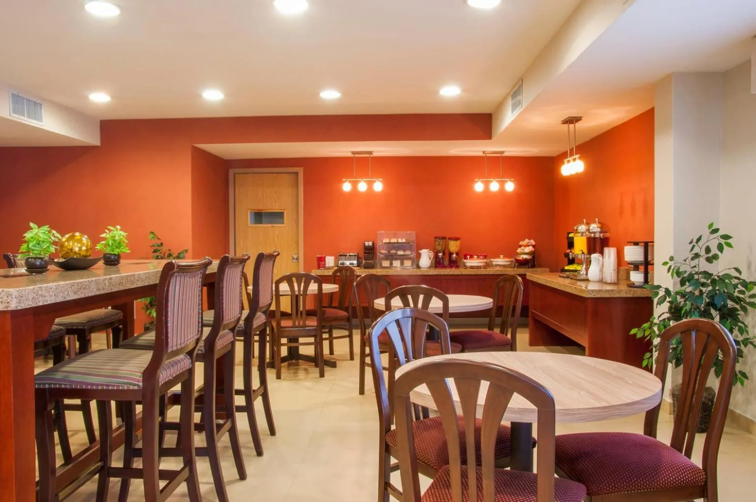 Continental breakfast in Victoria Inn