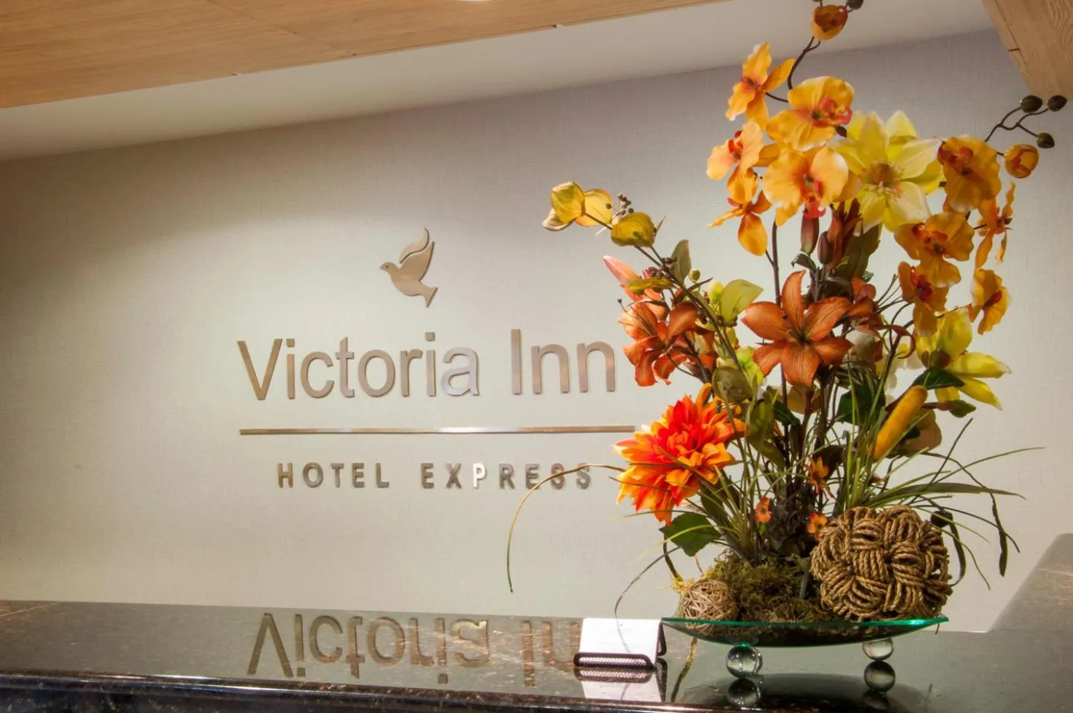 Lobby or reception in Victoria Inn