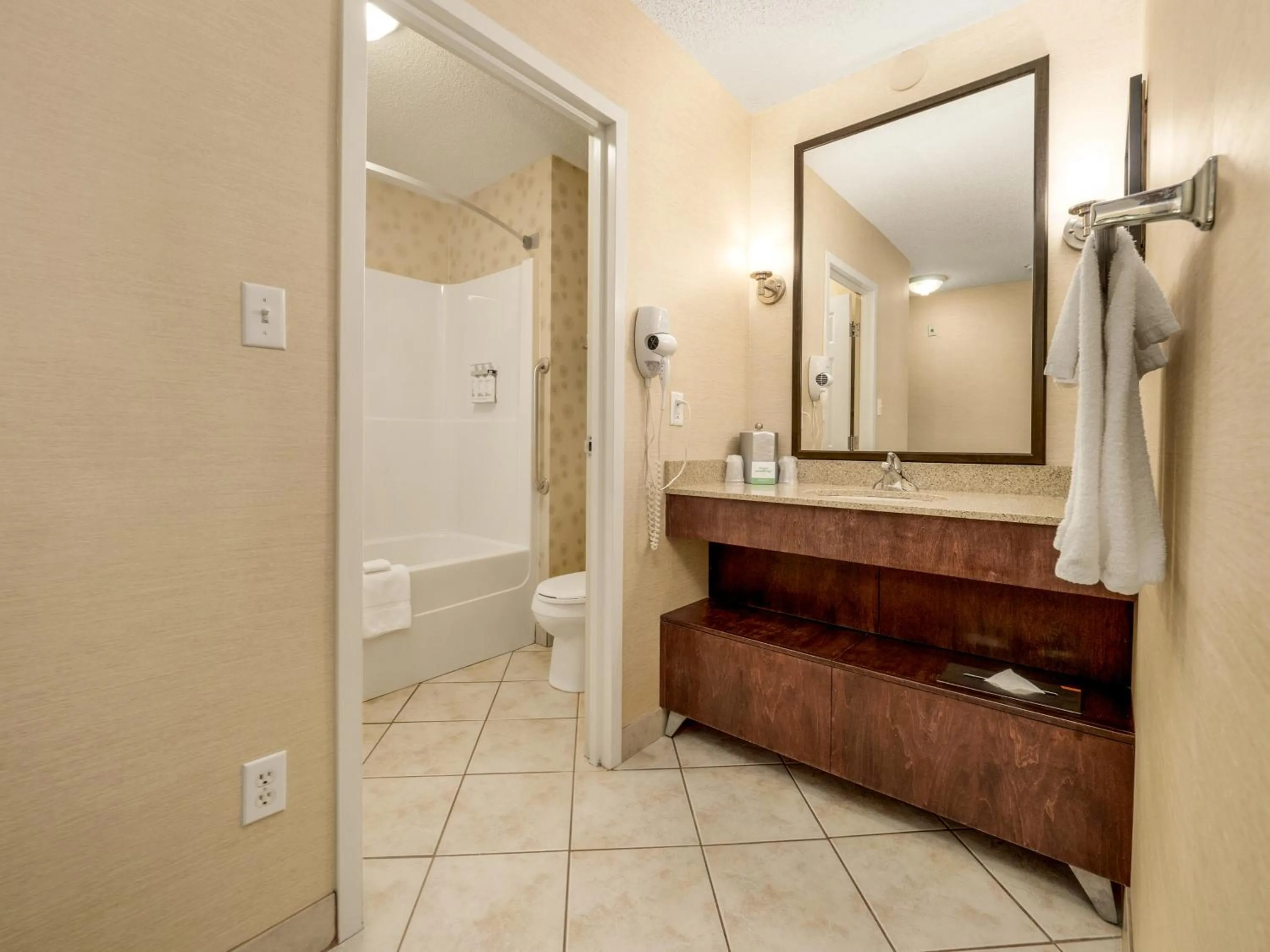 Bathroom in Holiday Inn Lethbridge by IHG