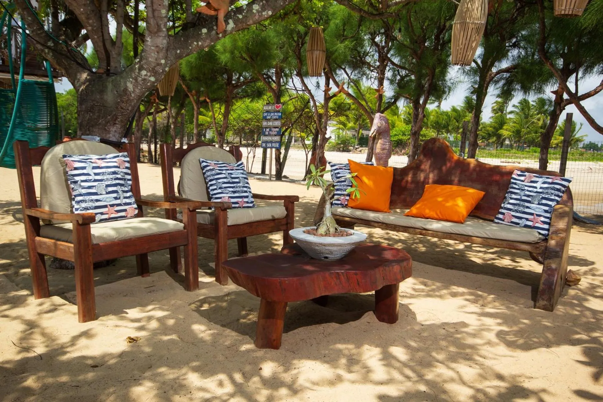 Area and facilities in Pousada Encontro das Águas