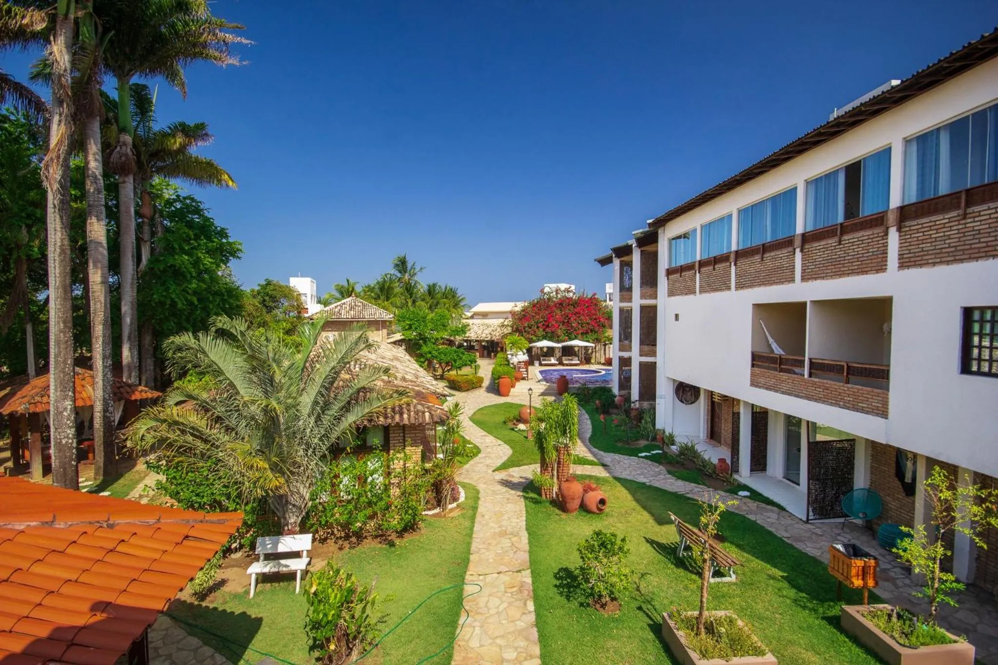 Property building in Pousada Encontro das Águas