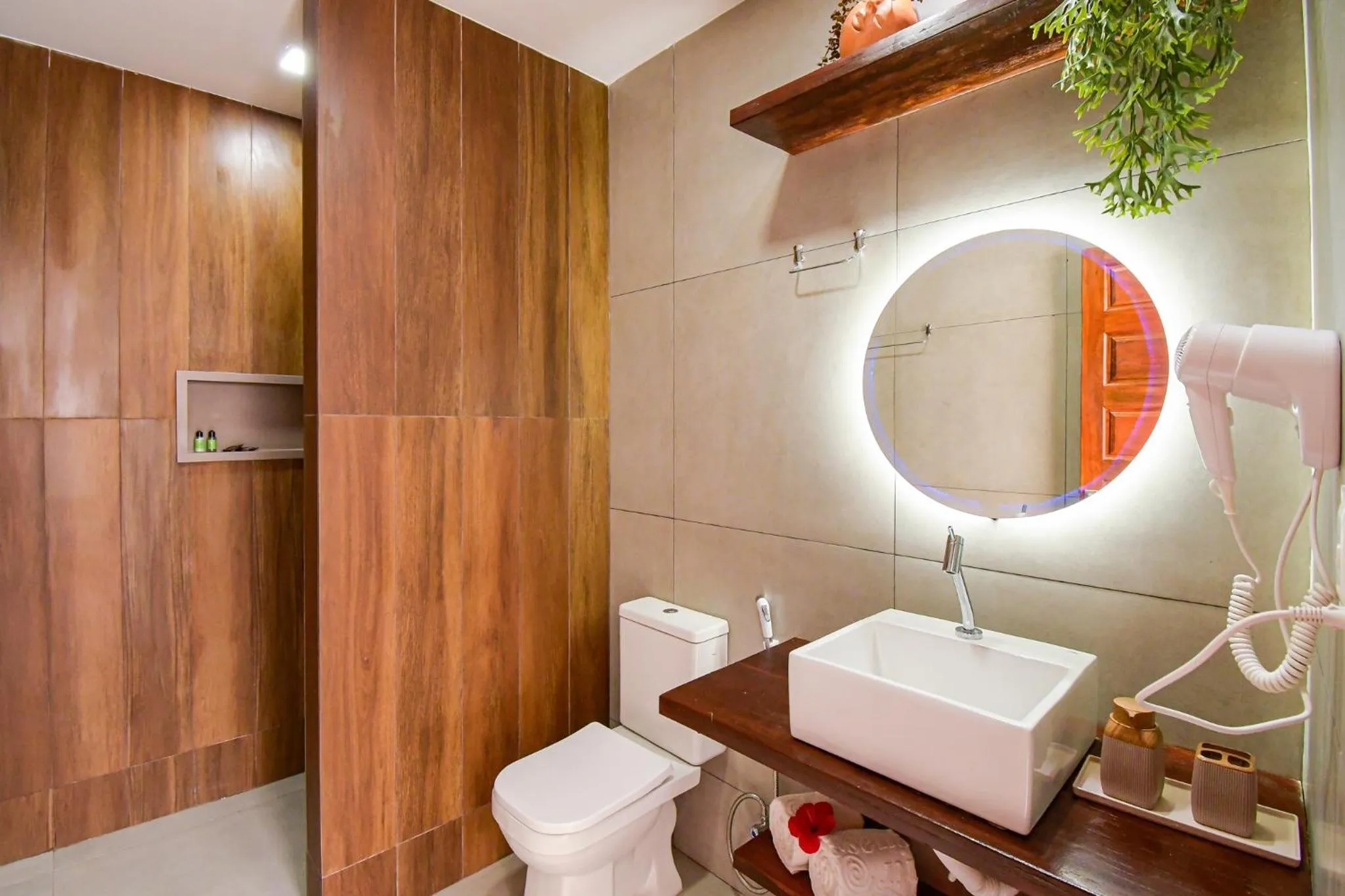 Bathroom in Pousada Encontro das Águas