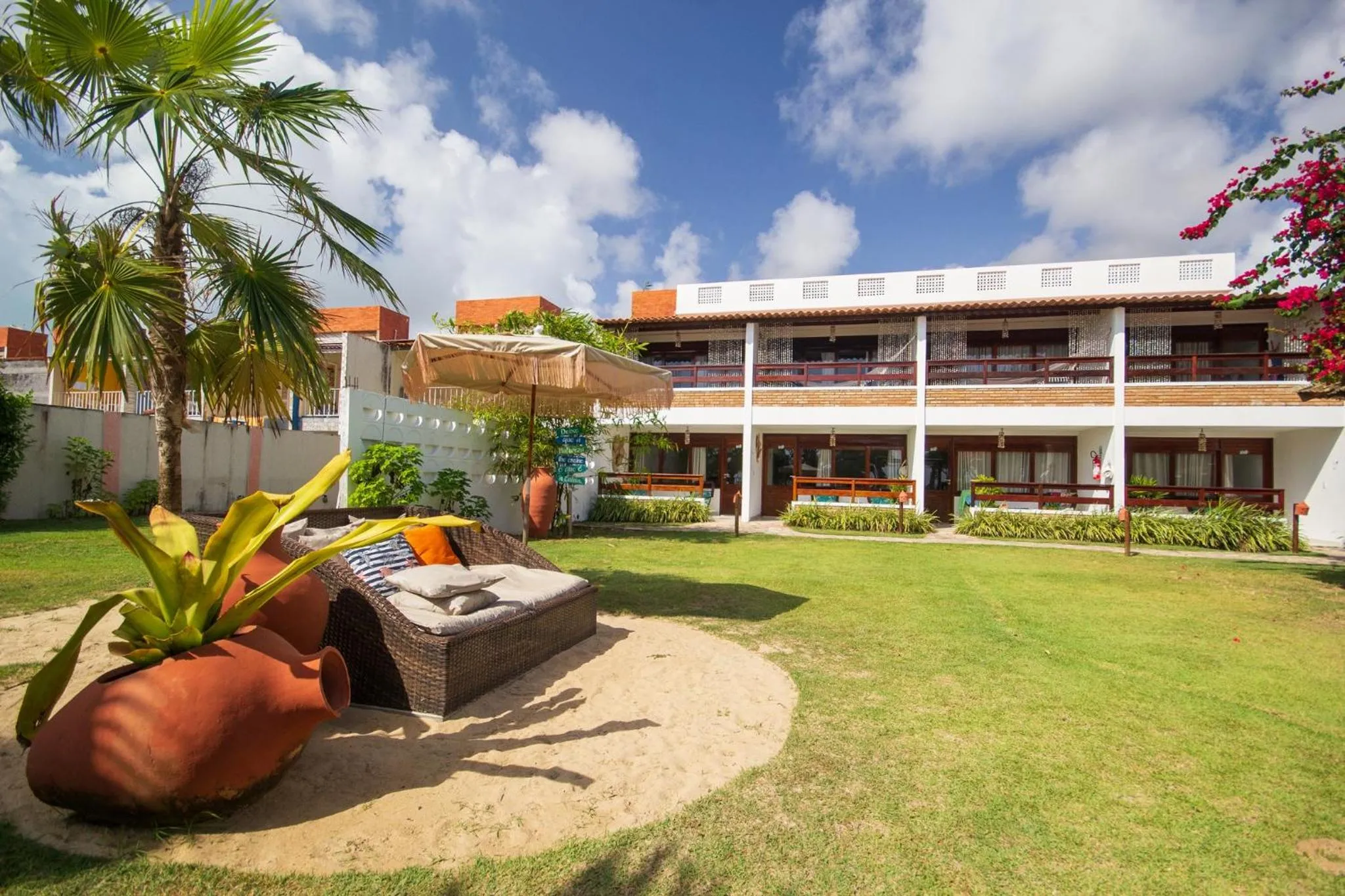 Property building in Pousada Encontro das Águas