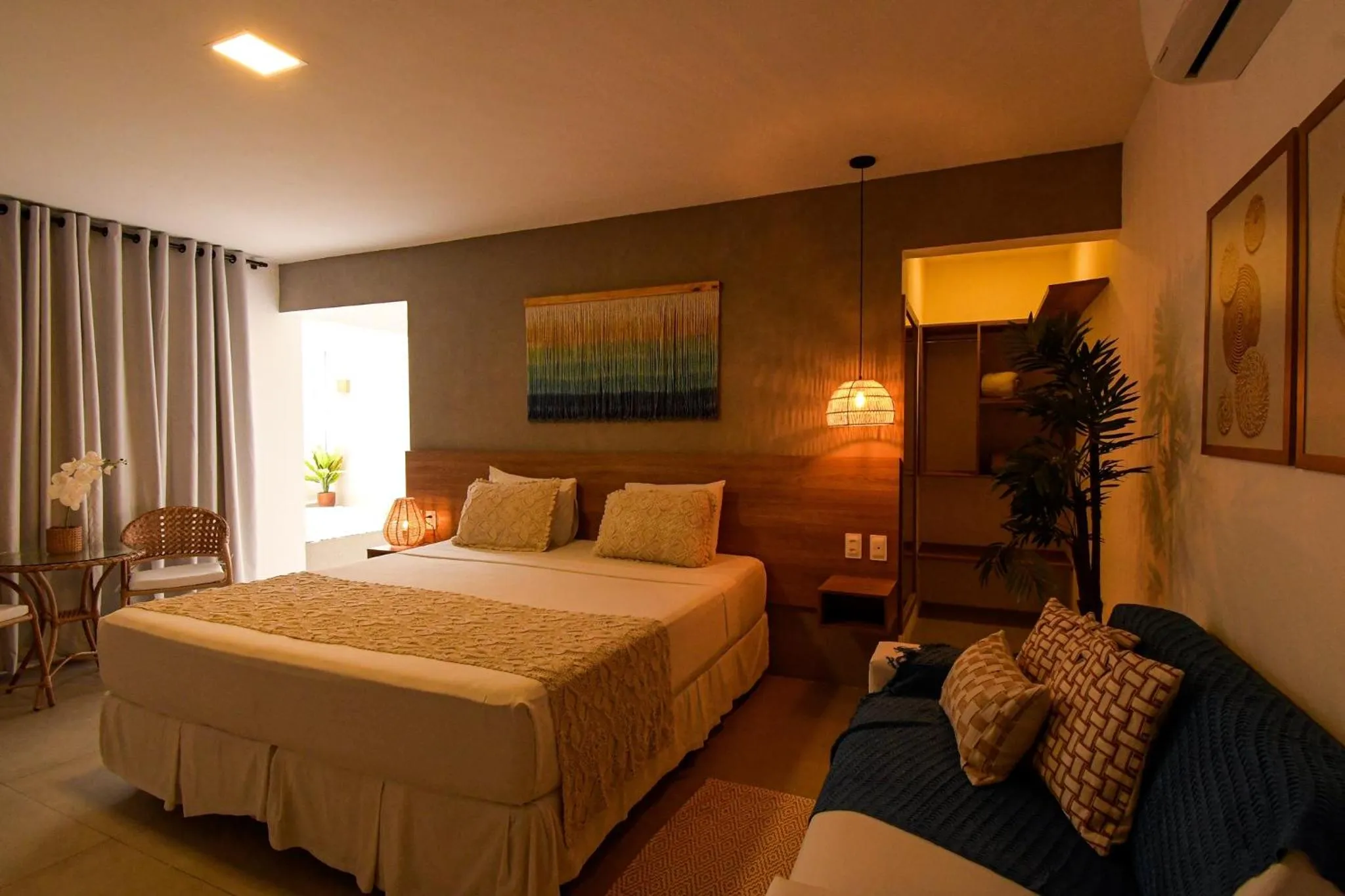 Bedroom, Bed in Pousada Encontro das Águas