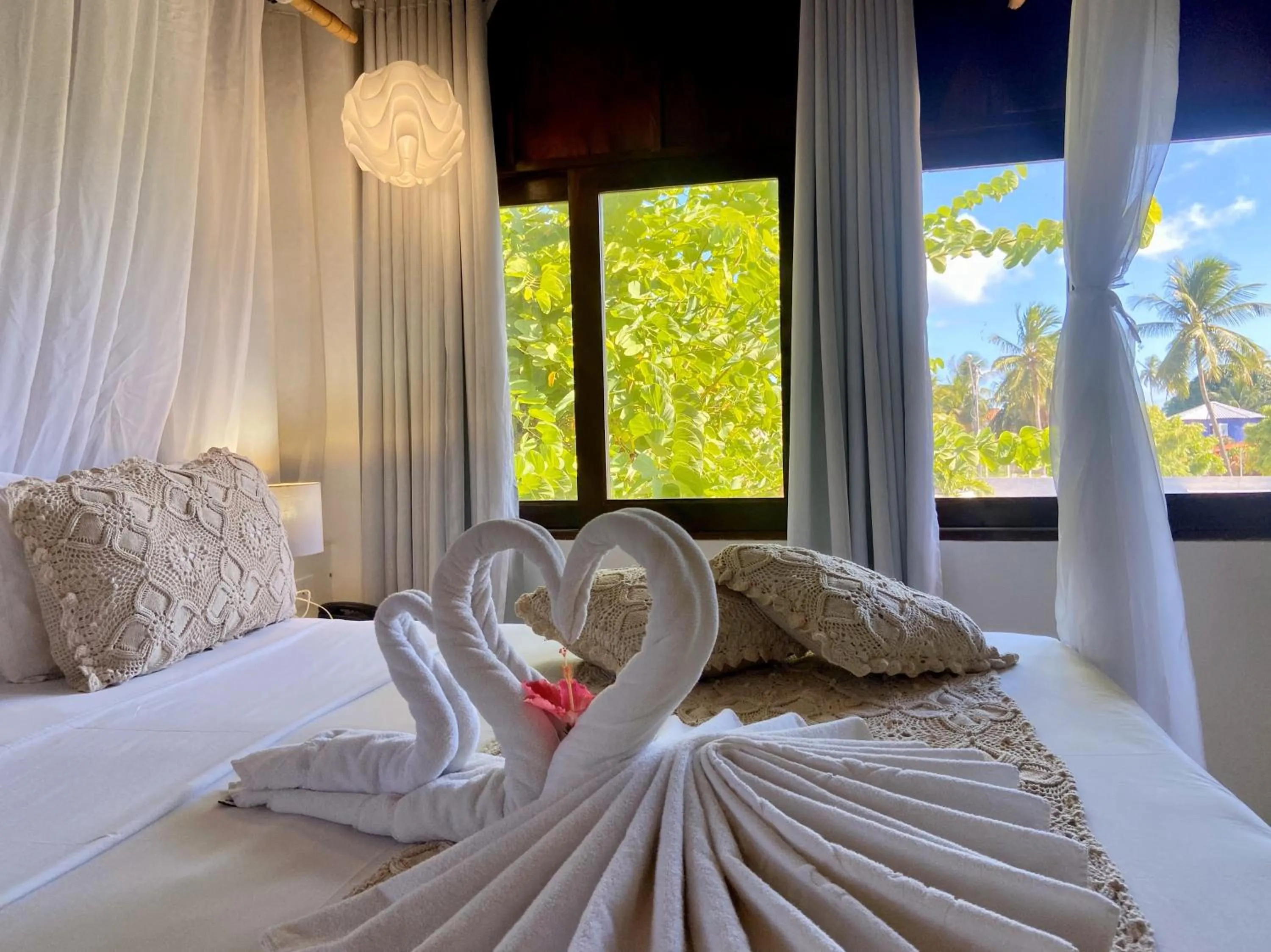 Bedroom, Bed in Pousada Encontro das Águas