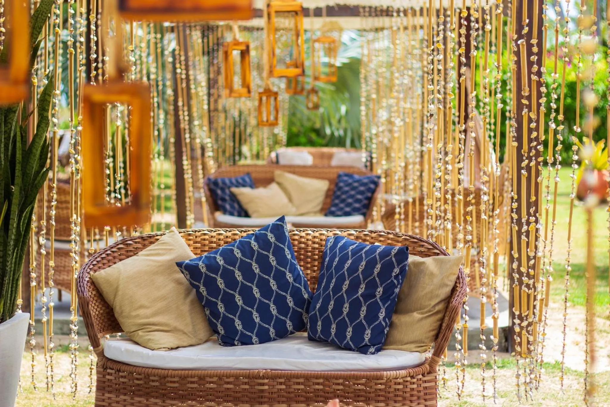 Garden in Pousada Encontro das Águas