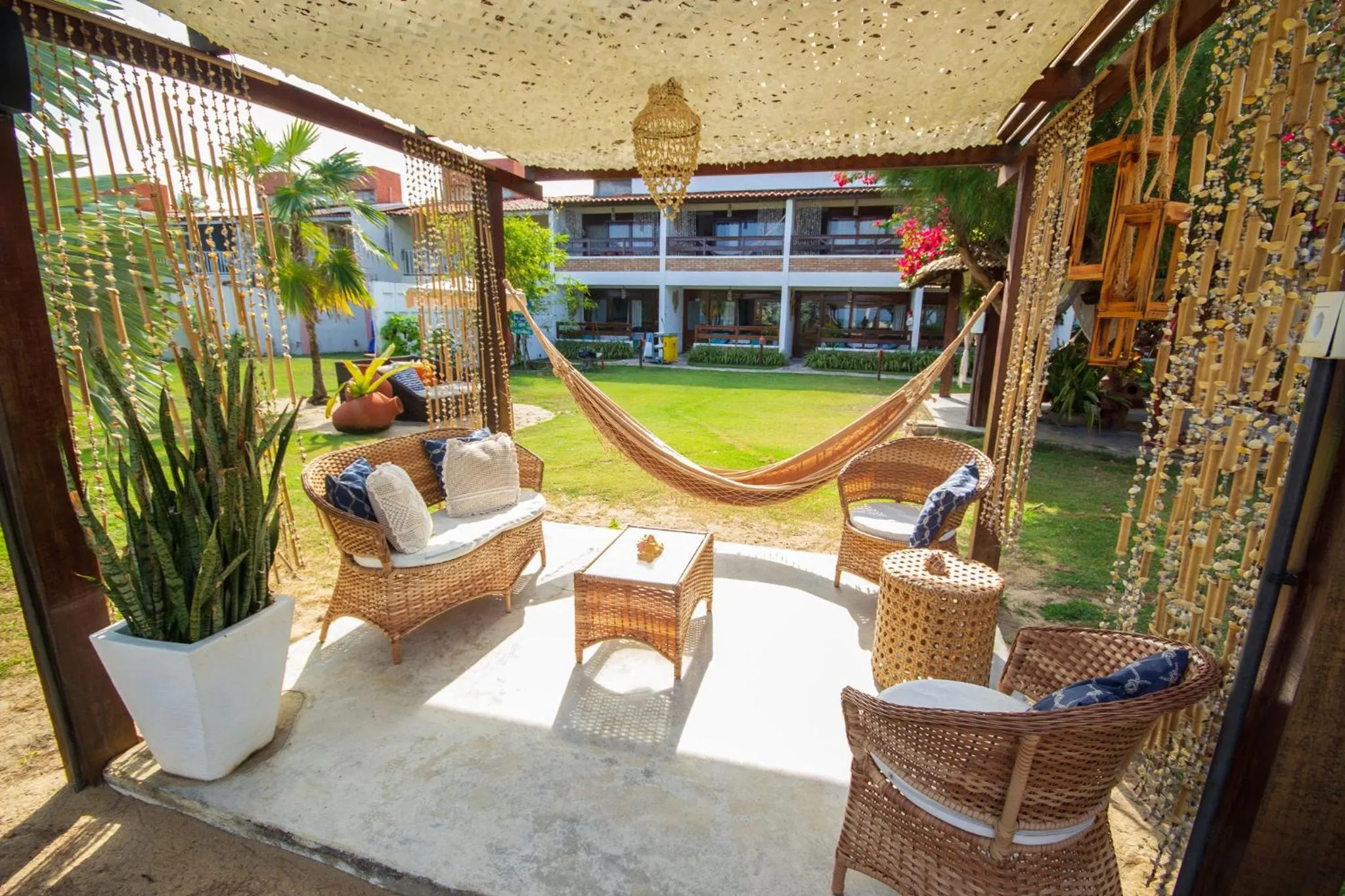 Garden in Pousada Encontro das Águas