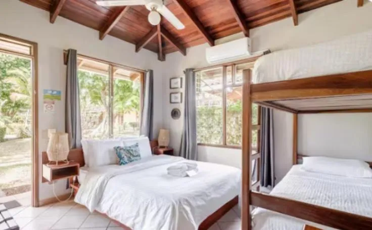 Bed in Bahia Esmeralda Boutique Hotel & Villas