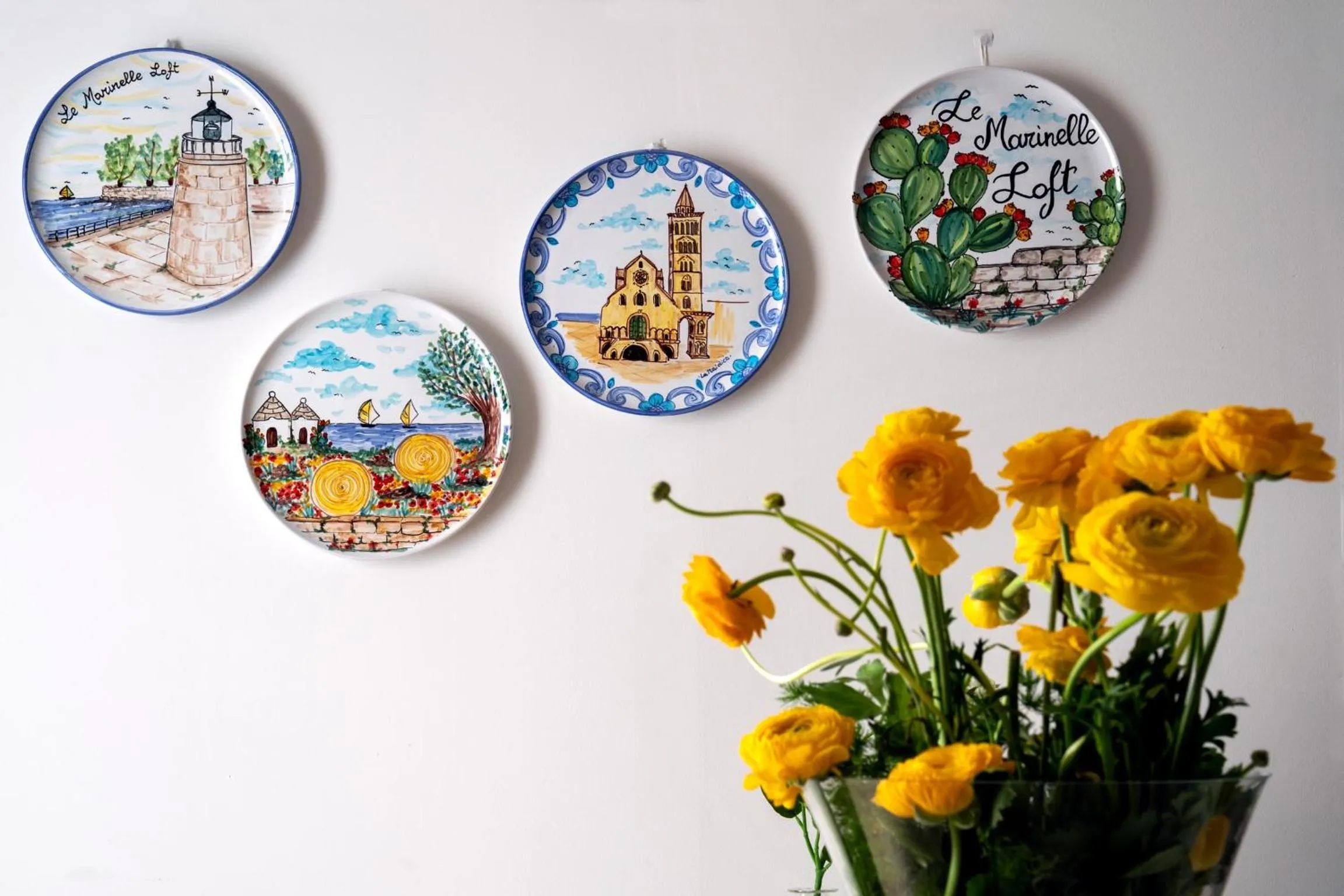 Decorative detail in Le Marinelle Aff Trani