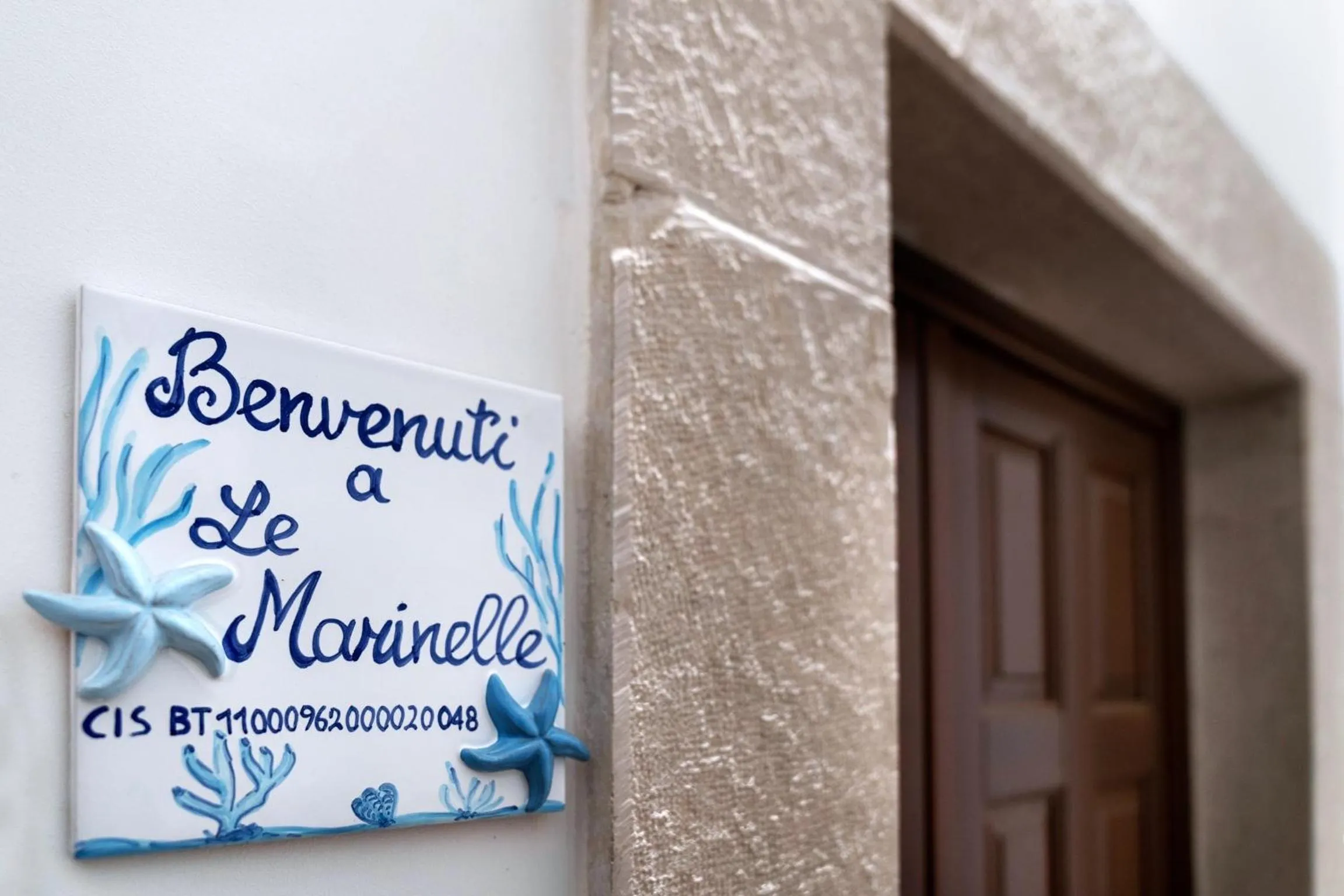 Decorative detail in Le Marinelle Aff Trani