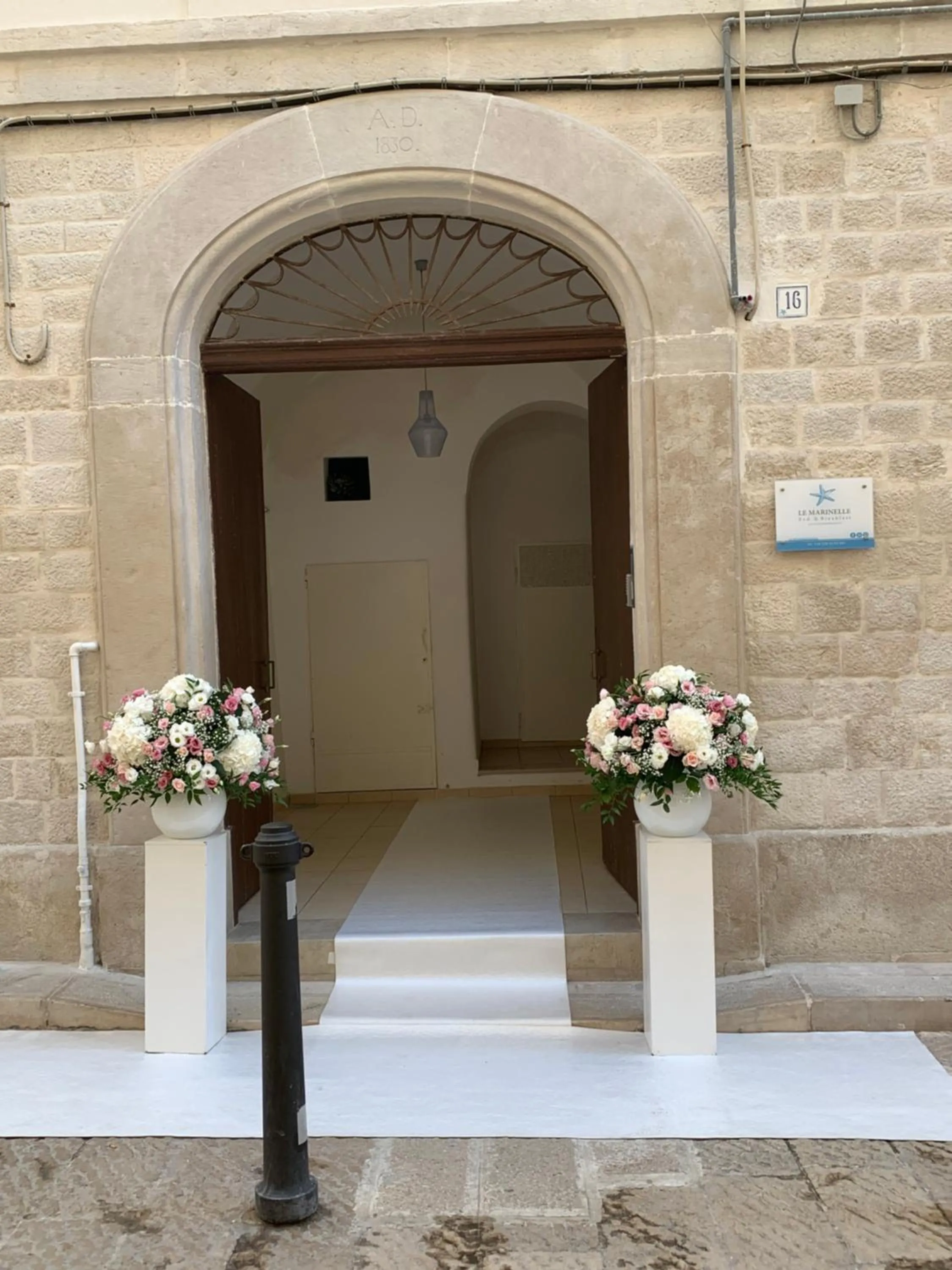 Facade/entrance in Le Marinelle Aff Trani