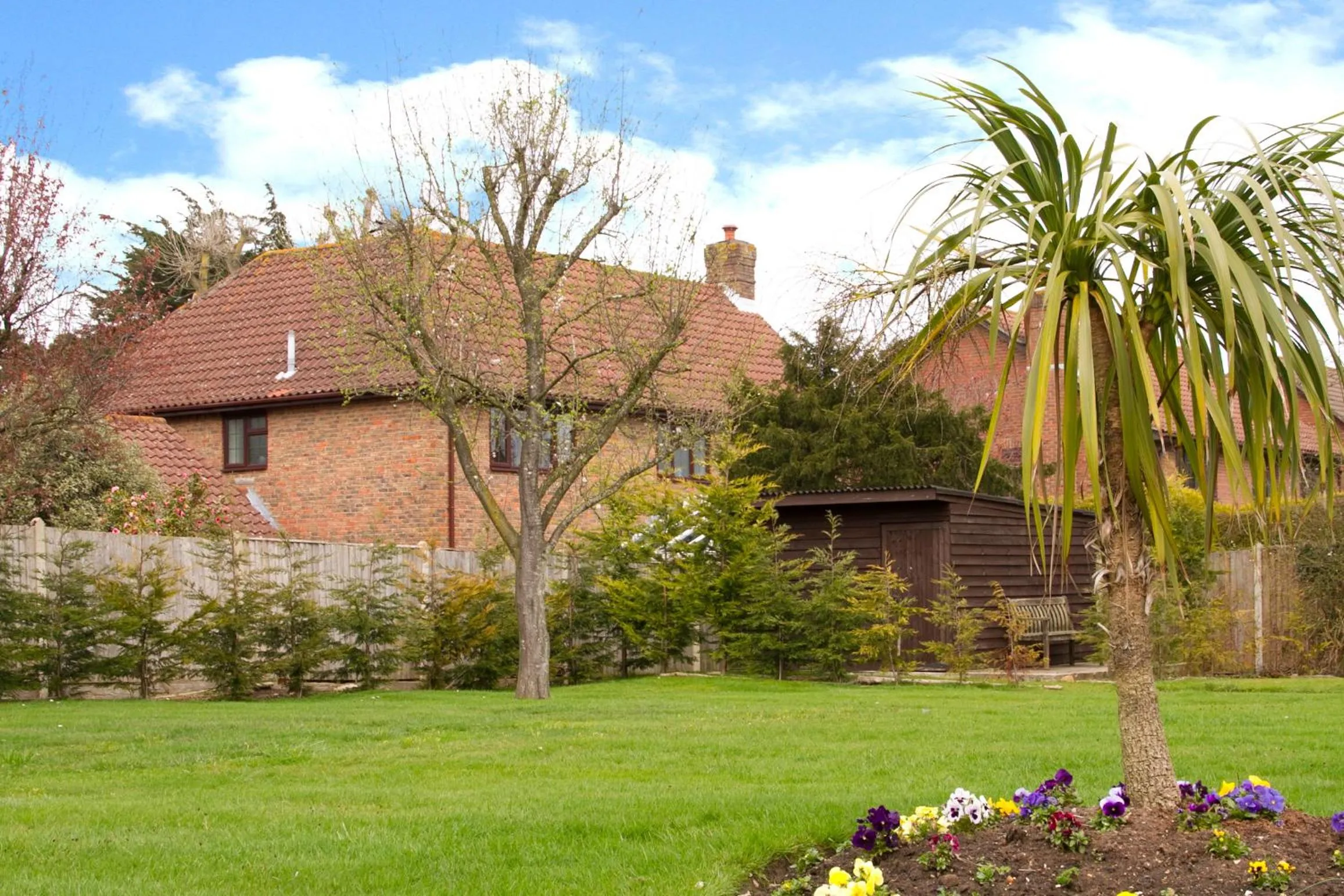 Garden in Travelrest Fareham Solent Gateway