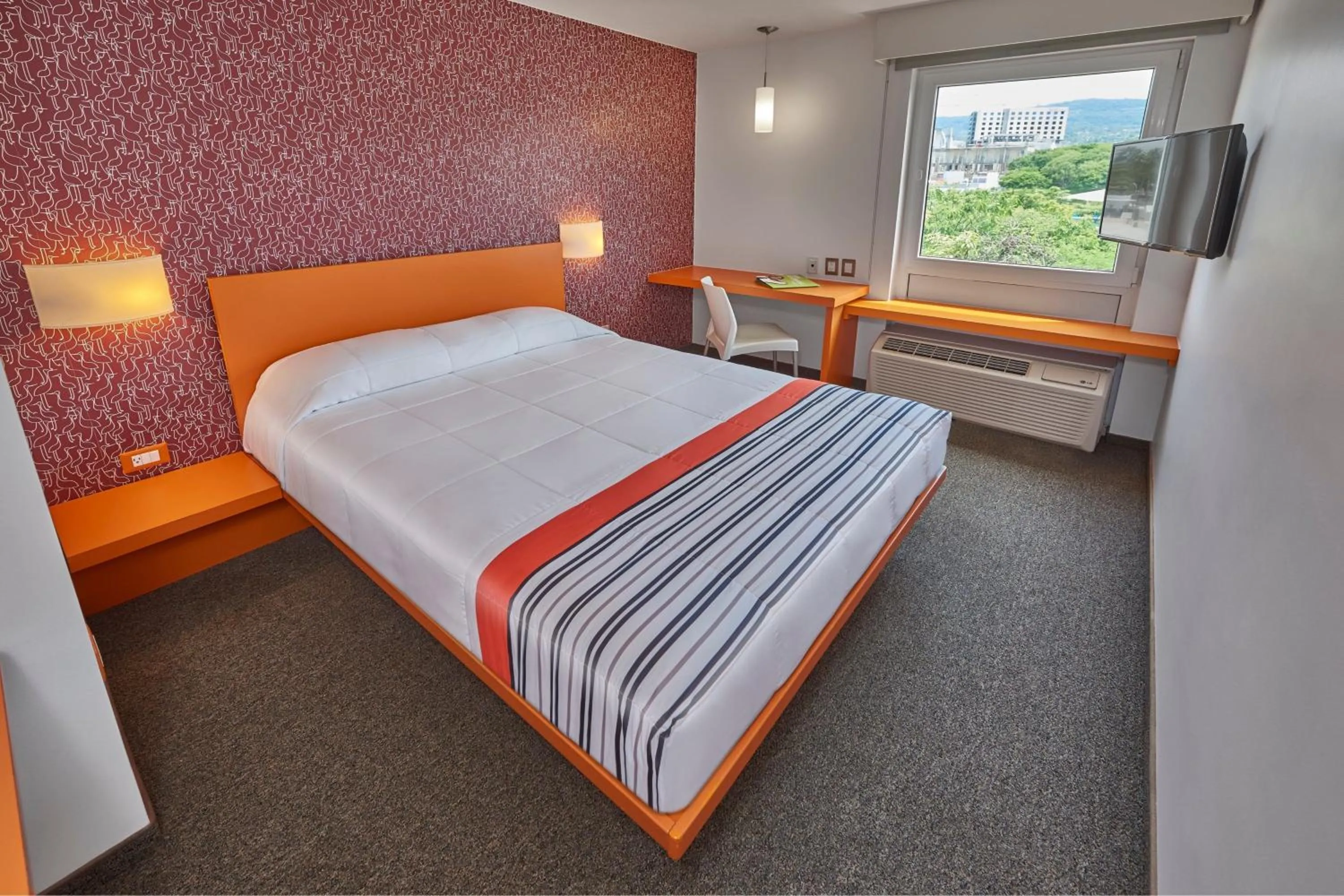 Bedroom, Bed in City Express Junior by Marriott Tuxtla Gutierrez Poliforum