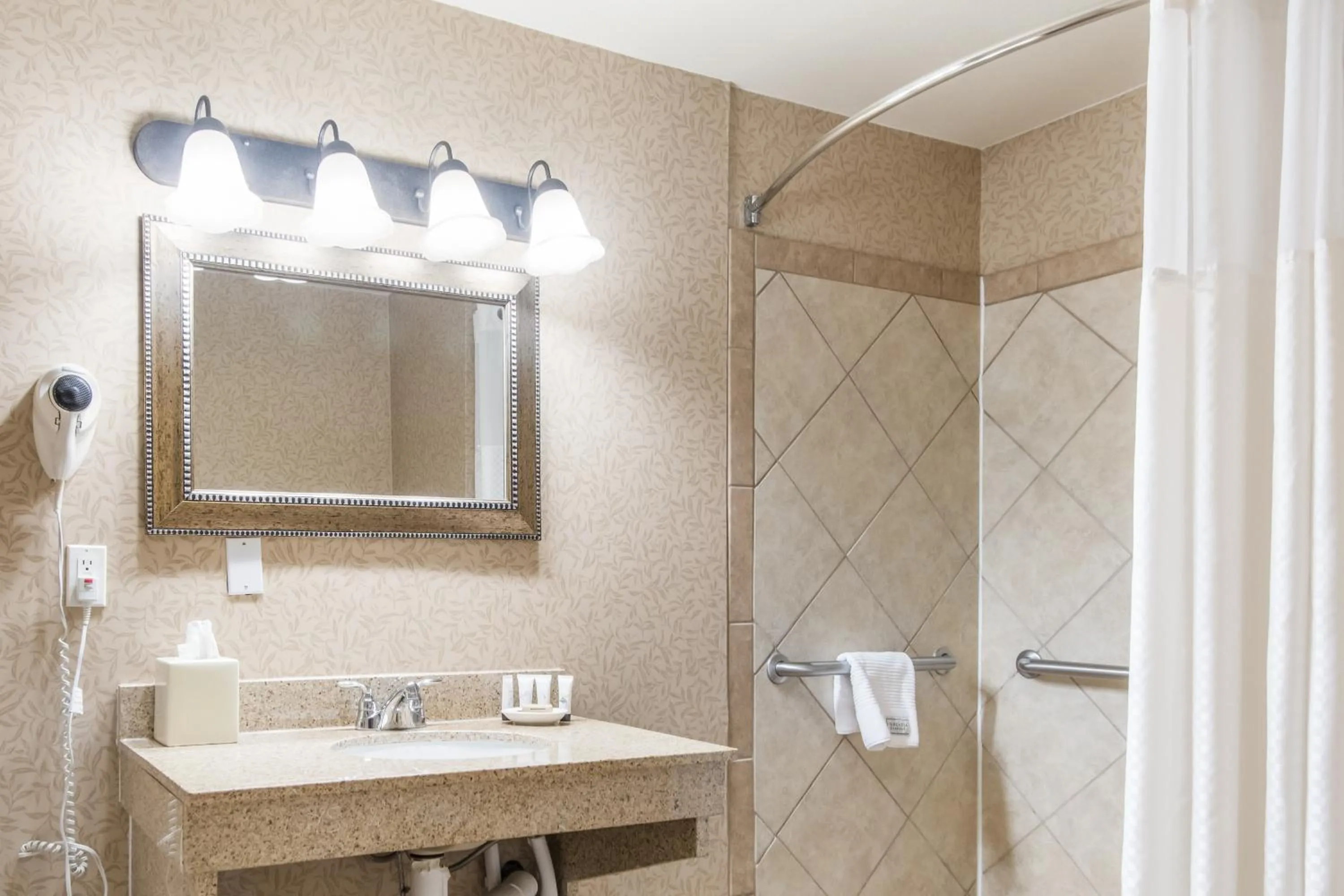 Bathroom in Red Lion Hotel Portland Airport