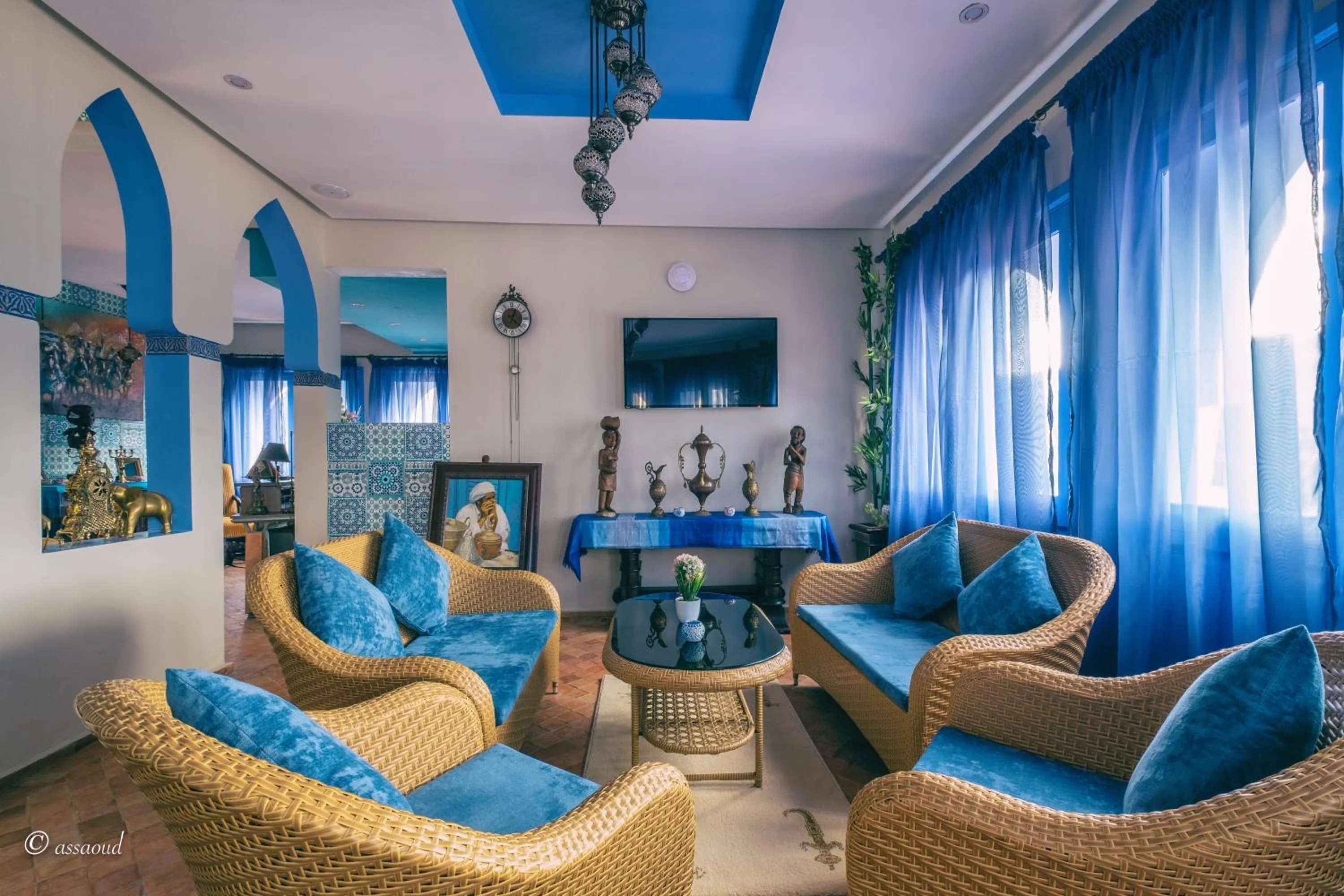 Lobby or reception in Dar Ba Sidi & Spa