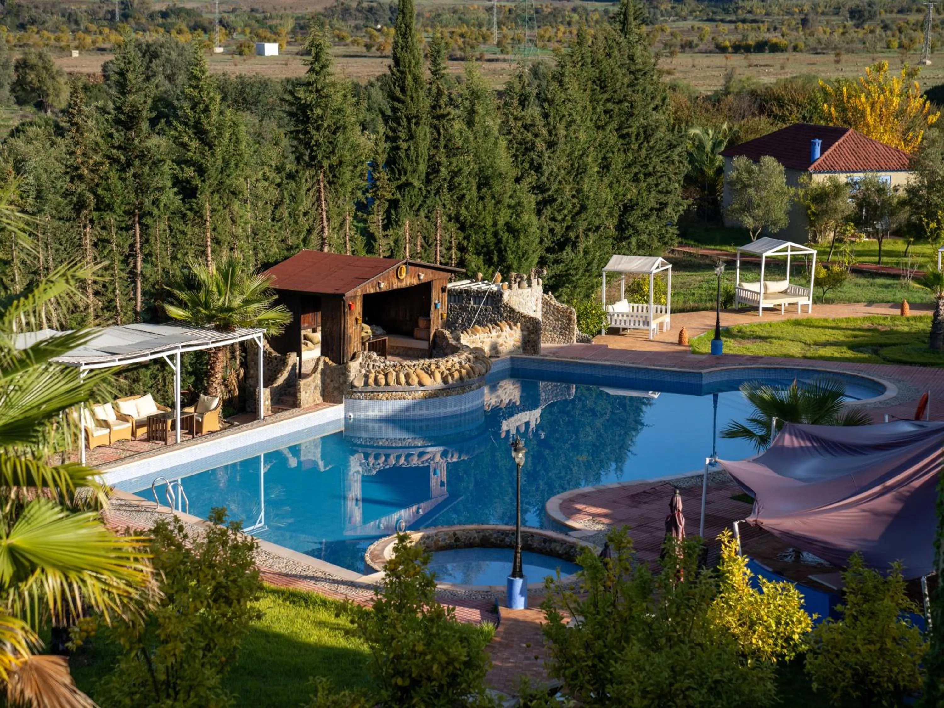 Swimming pool in Dar Ba Sidi & Spa