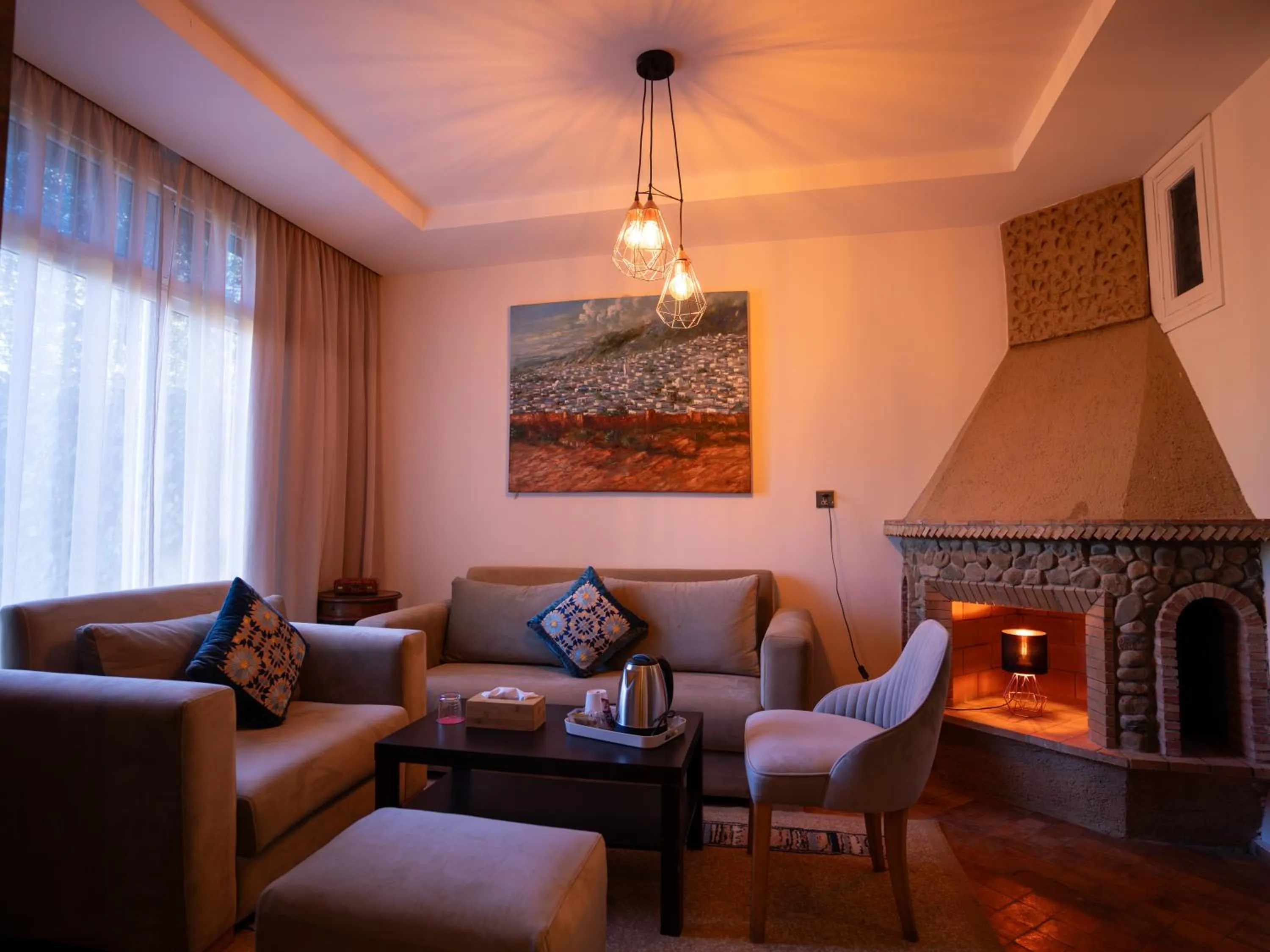 Living room in Dar Ba Sidi & Spa