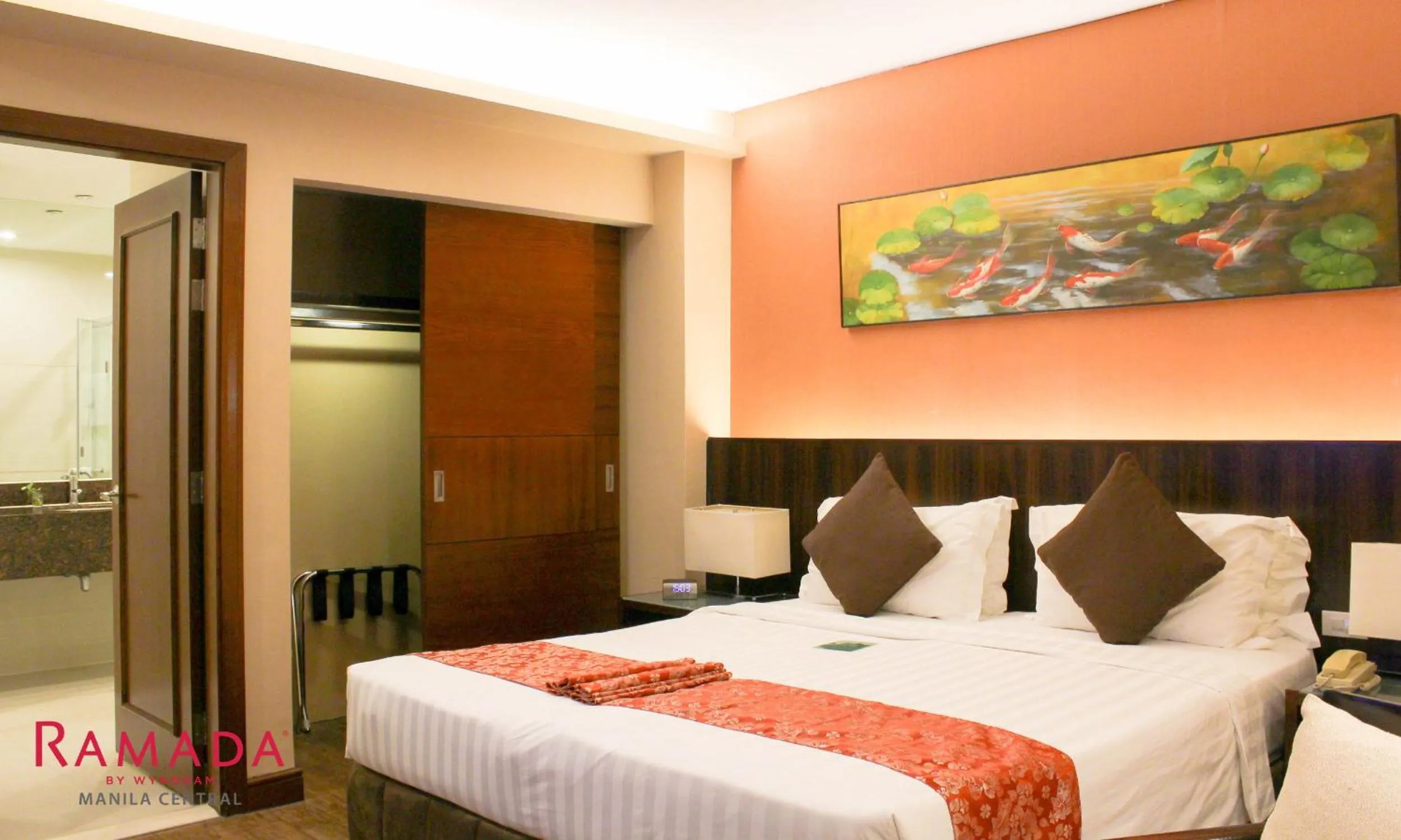 Bed in Ramada by Wyndham Manila Central