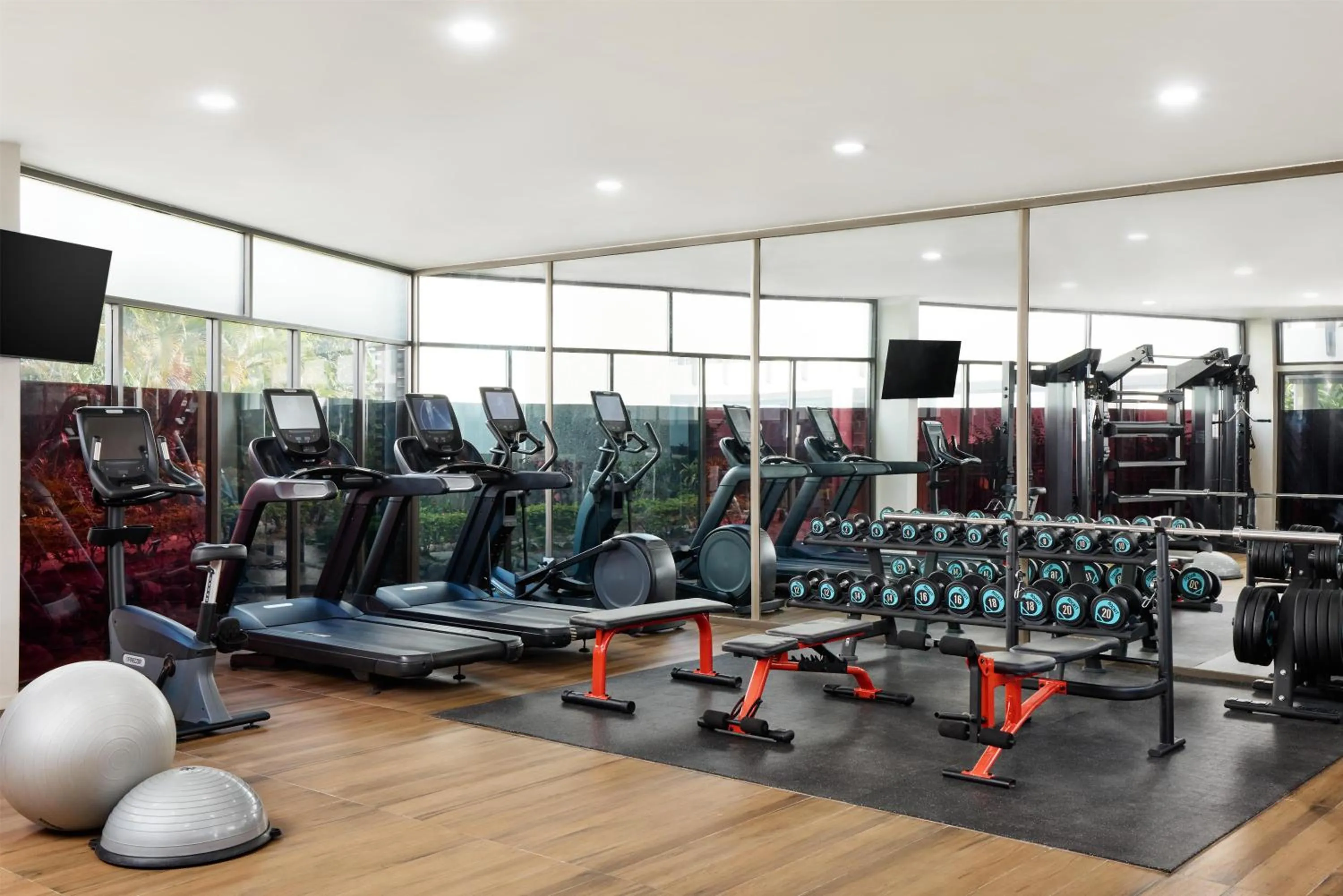 Fitness centre/facilities in Radisson Blu Resort Fiji