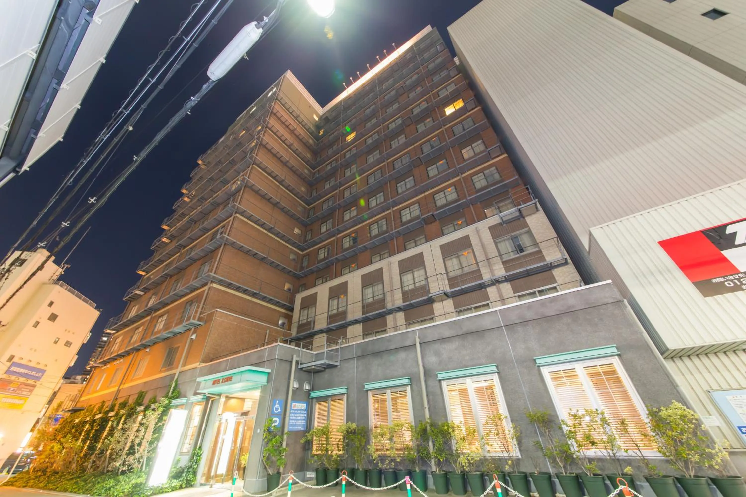 Property building in Hotel IL Cuore Namba