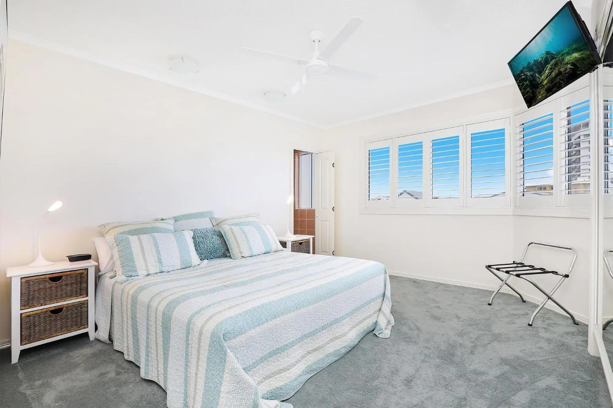 Bed in Myconos Resort