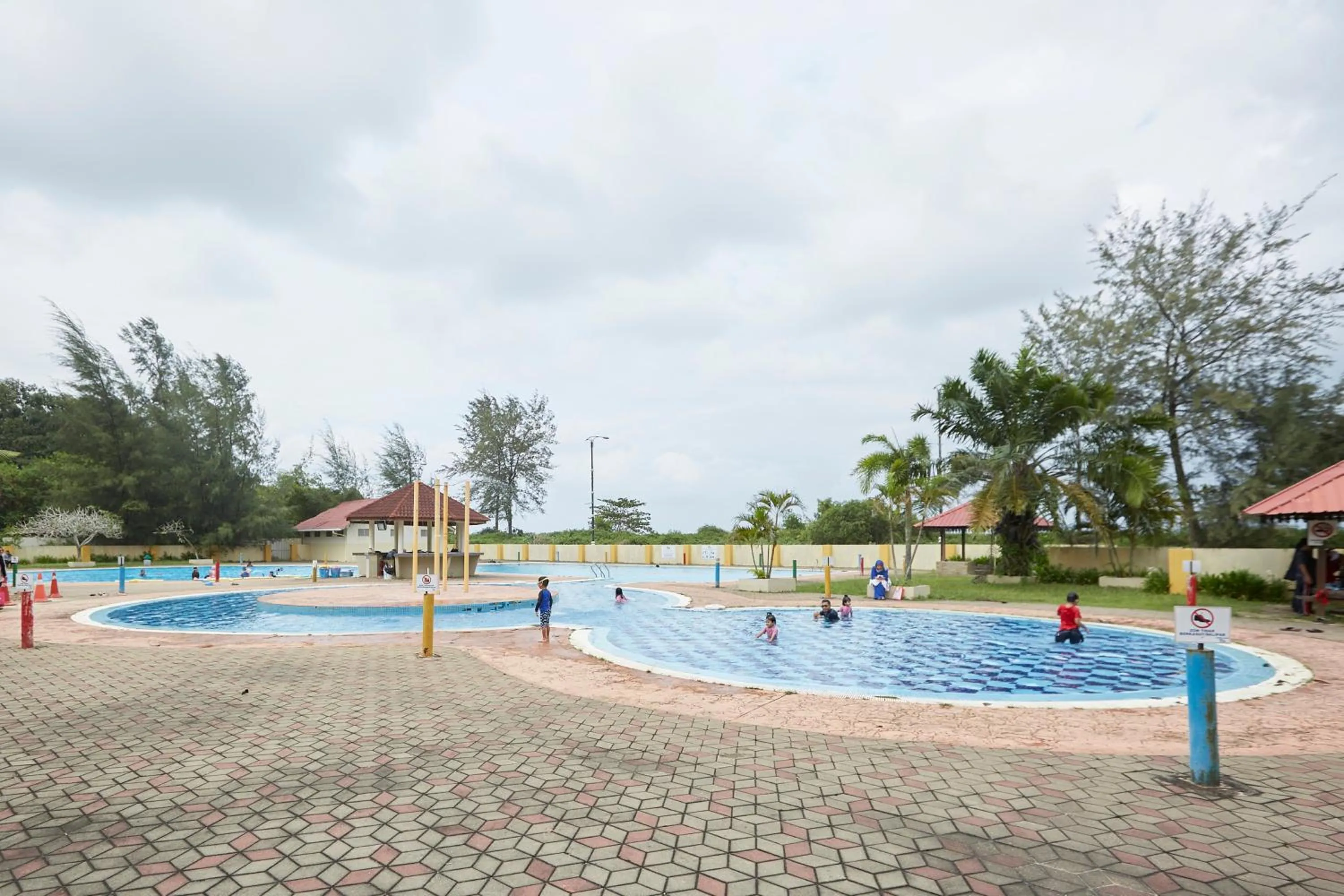 Swimming pool in Terengganu Equestrian Resort
