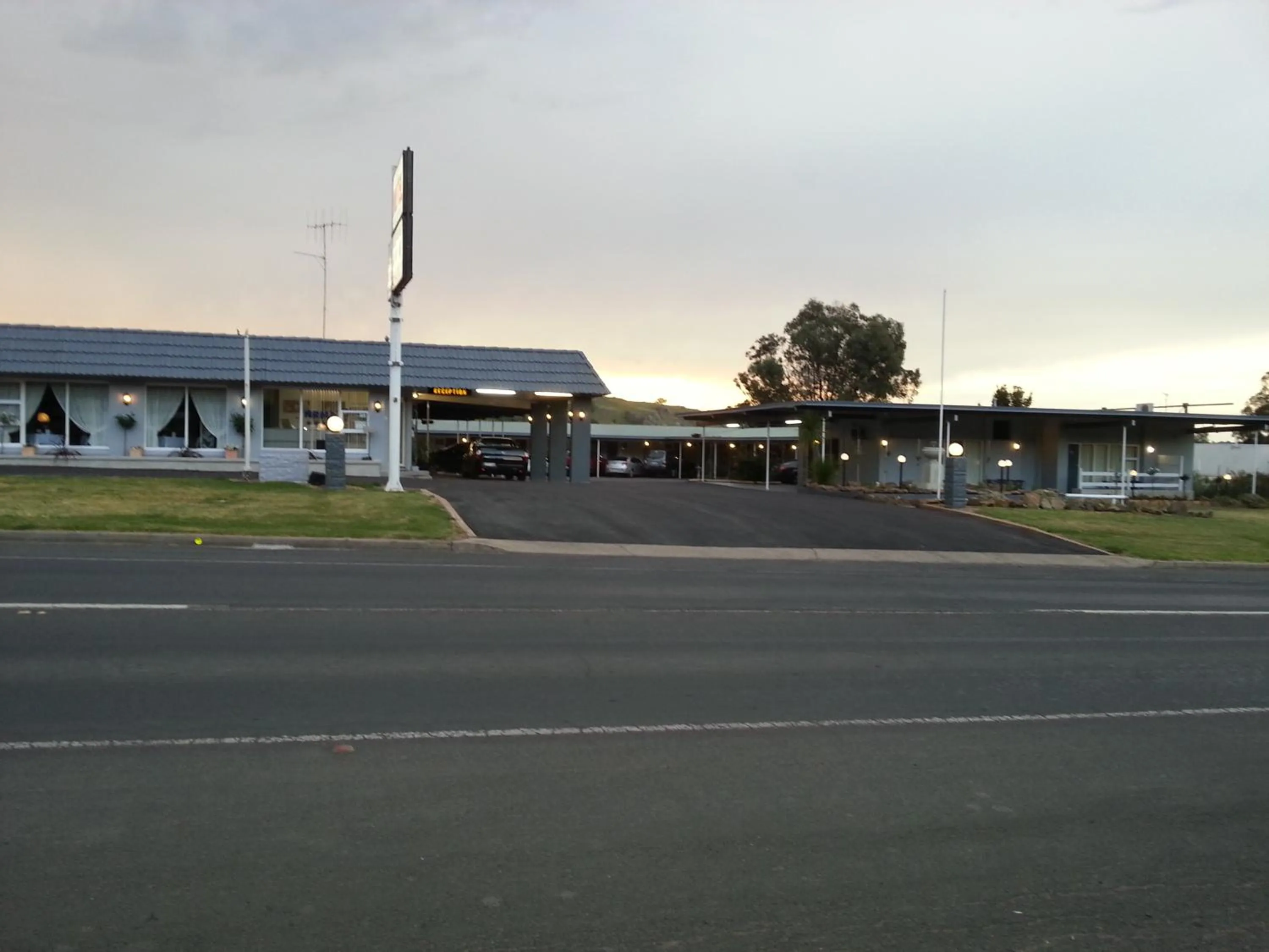 Facade/entrance in Yass Motel