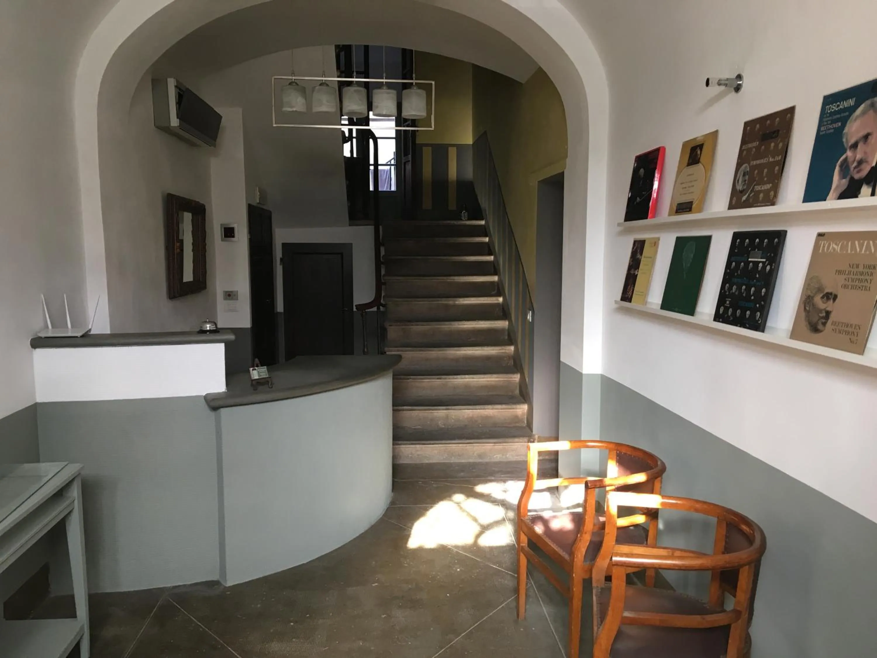 Facade/entrance in B&B Locanda Toscanini