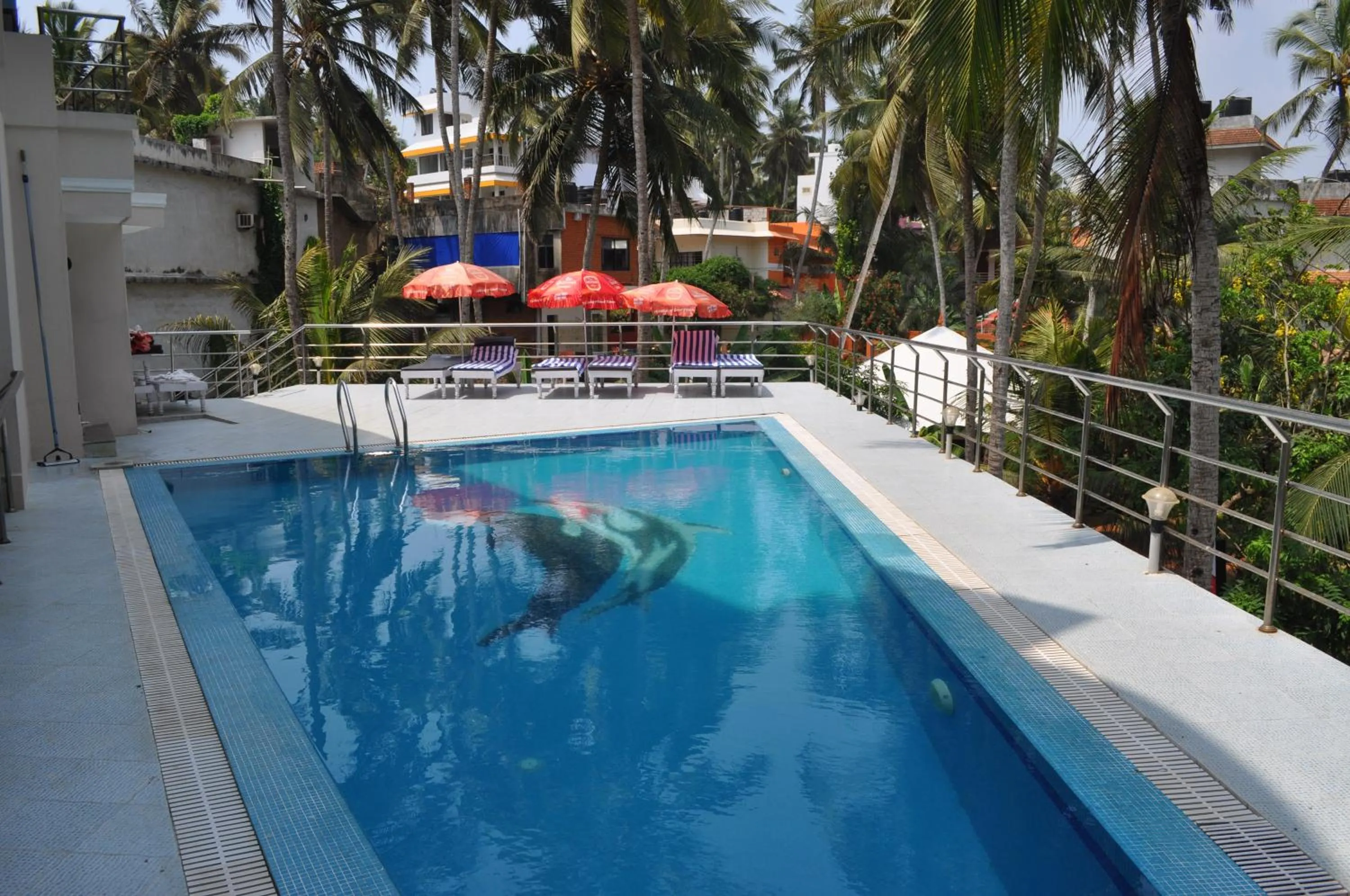 Swimming pool in Marine Palace Beach Hotel