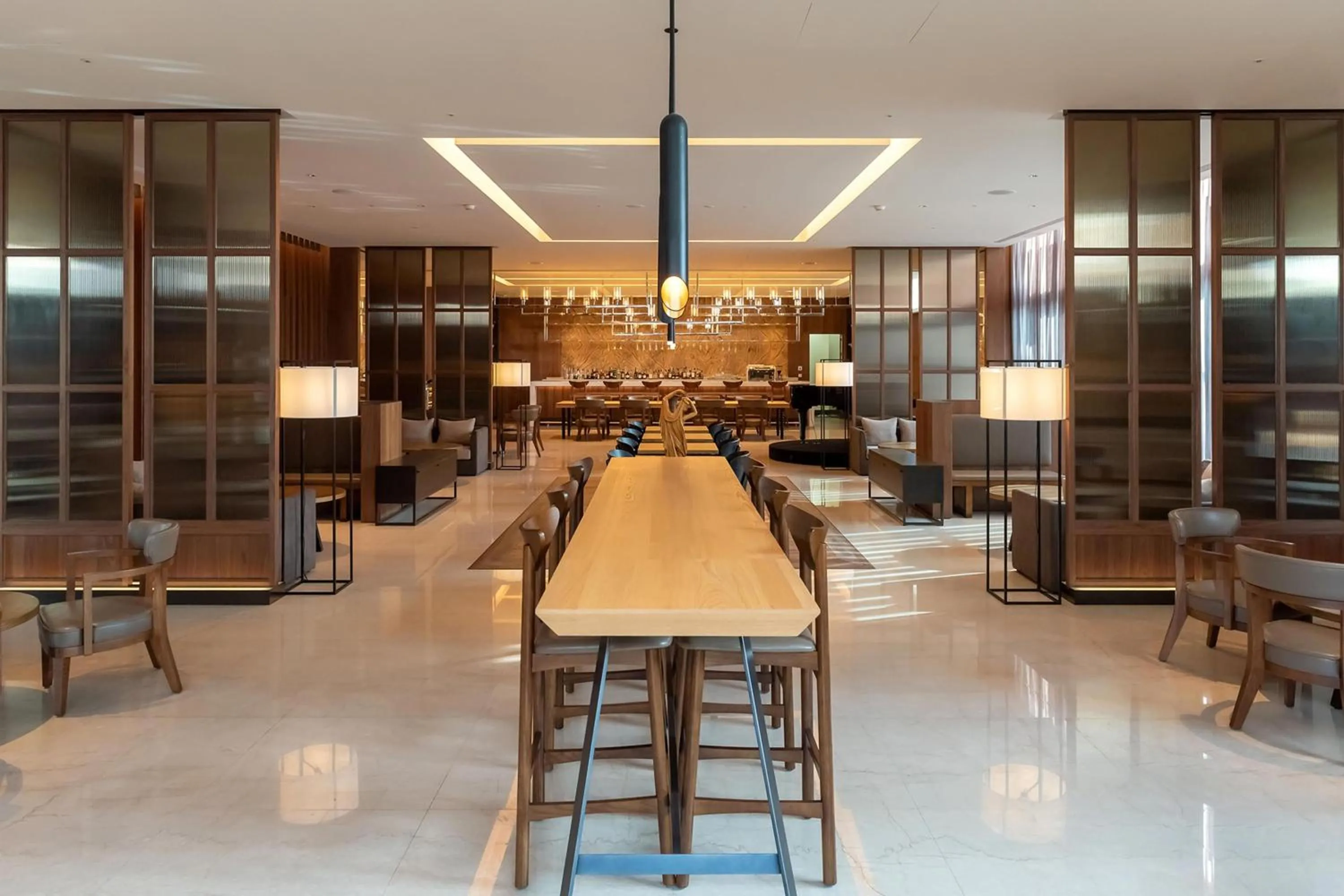 Lobby or reception in Sheraton Taoyuan Hotel