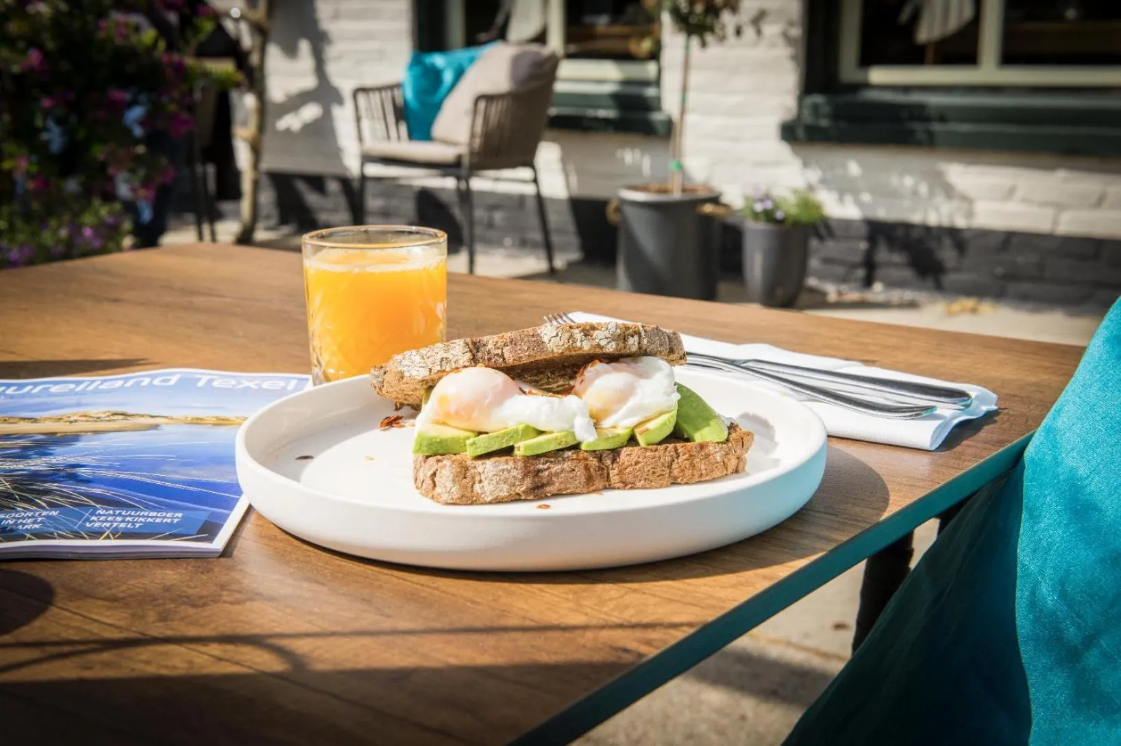 Garden in Prins Hendrik Texel