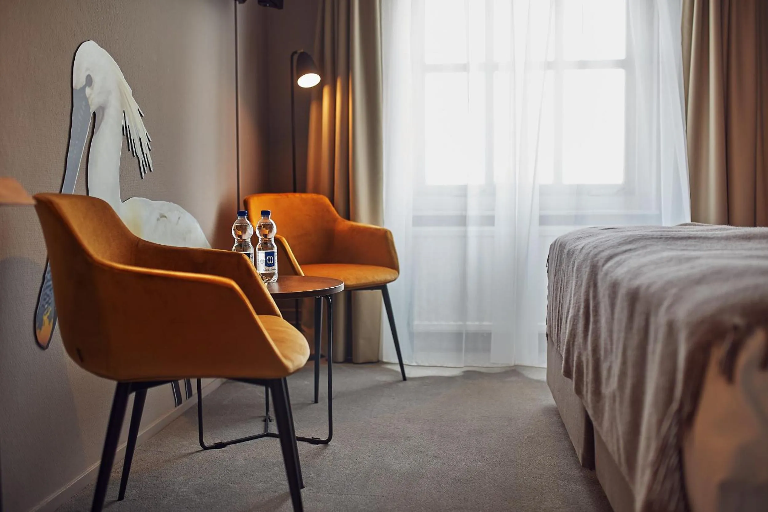 Decorative detail, Bed in Prins Hendrik Texel