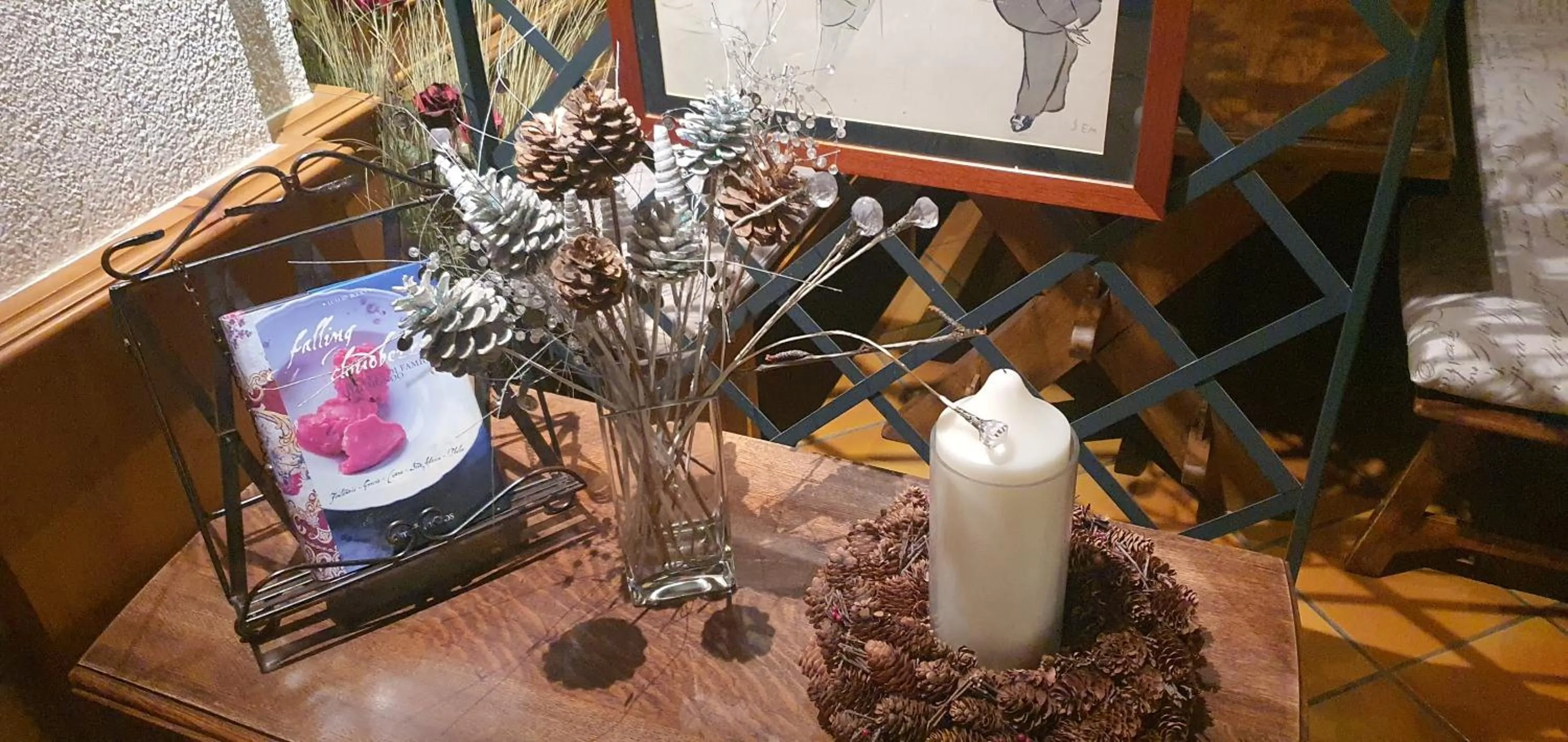 Decorative detail in Hotel Dente Del Gigante